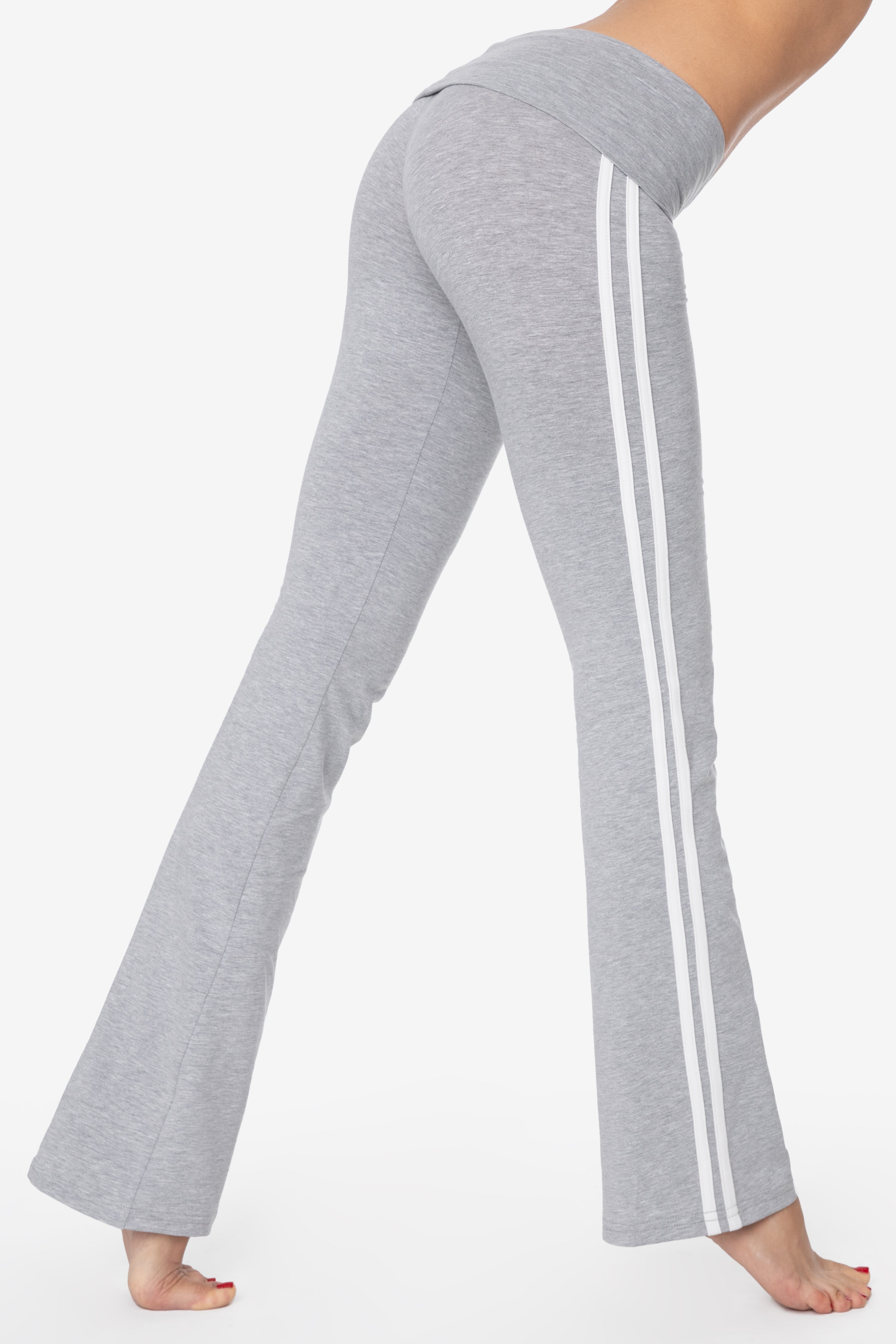 83530 - Cotton Spandex Athletic Stripe Yoga Legging – Los Angeles
