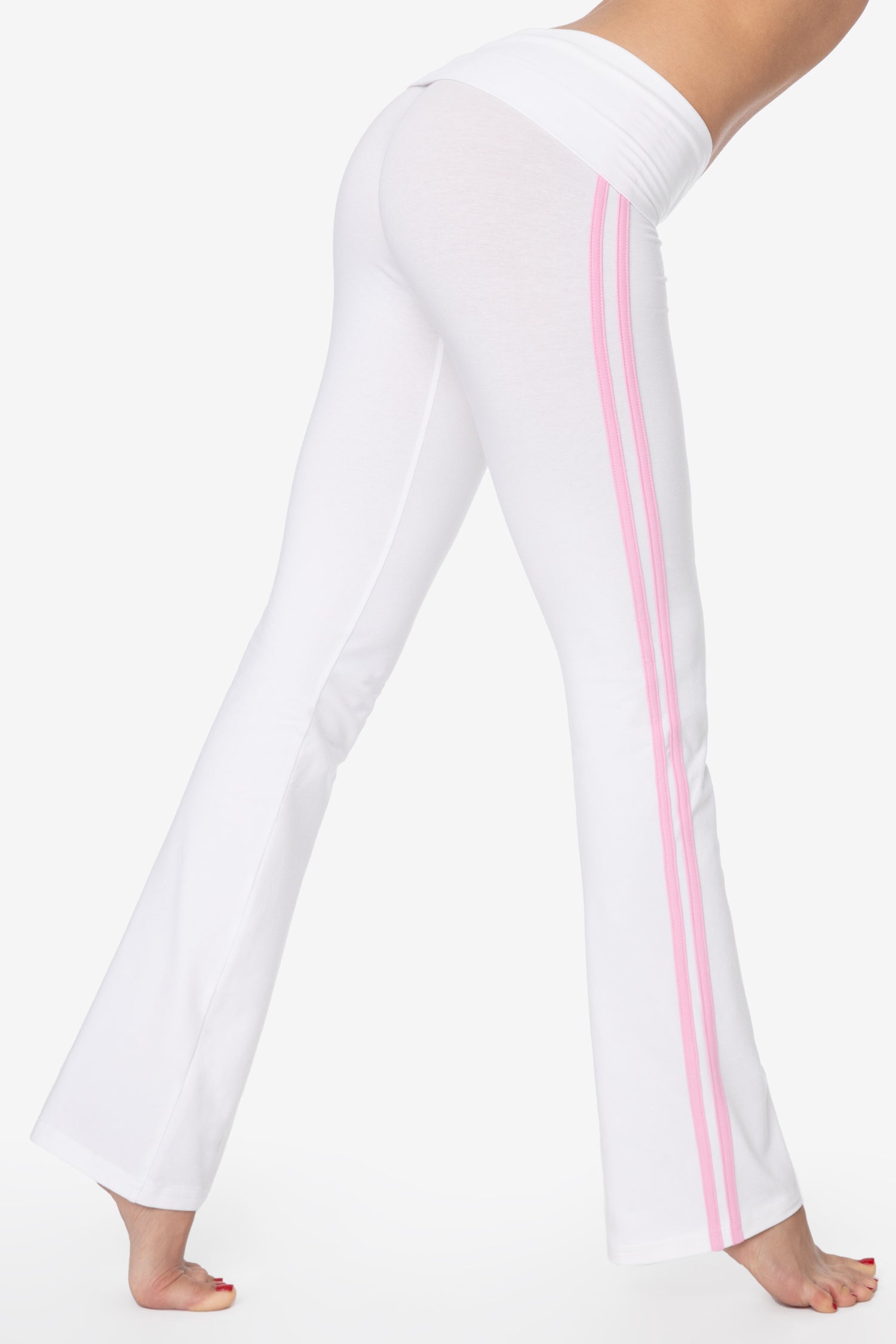 White/Candy Pink Str