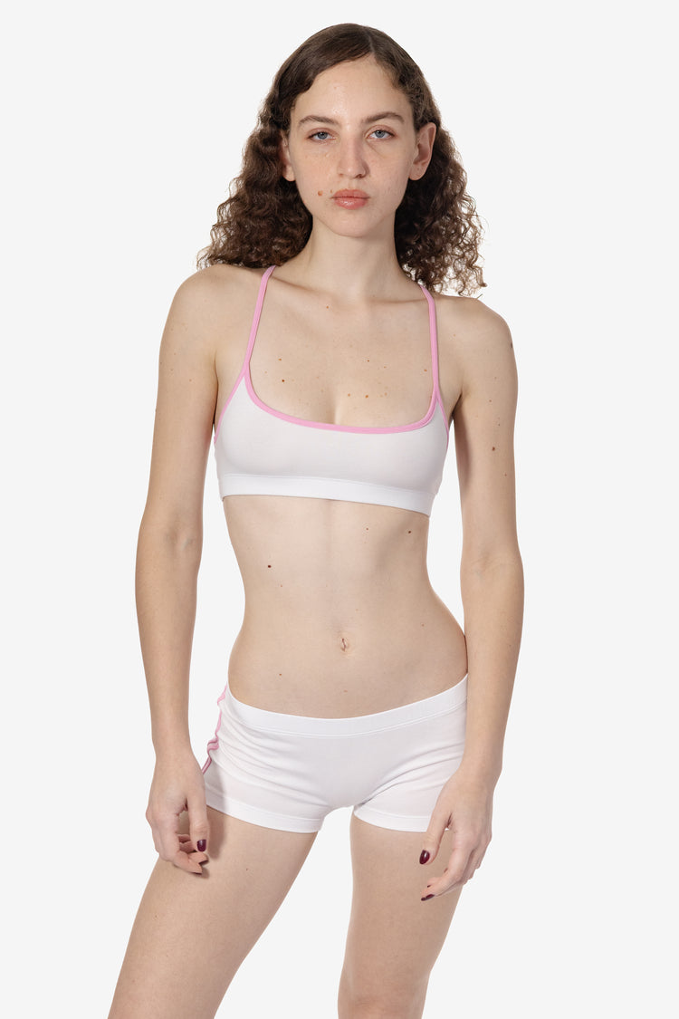 White/Candy Pink Str