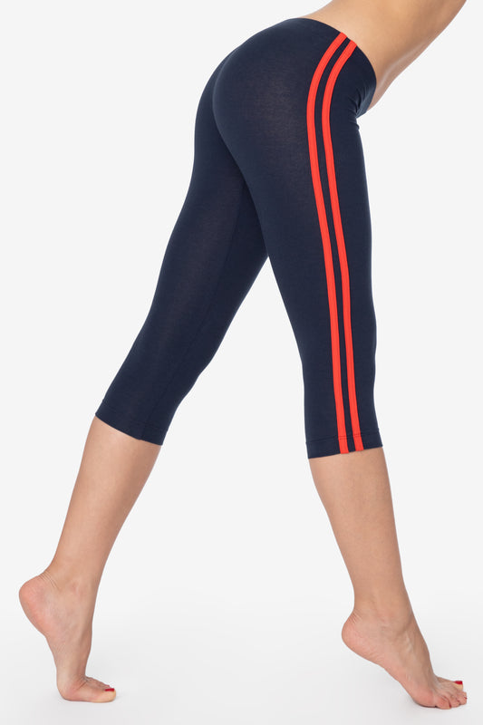 Midnight Navy/Red Orange Str