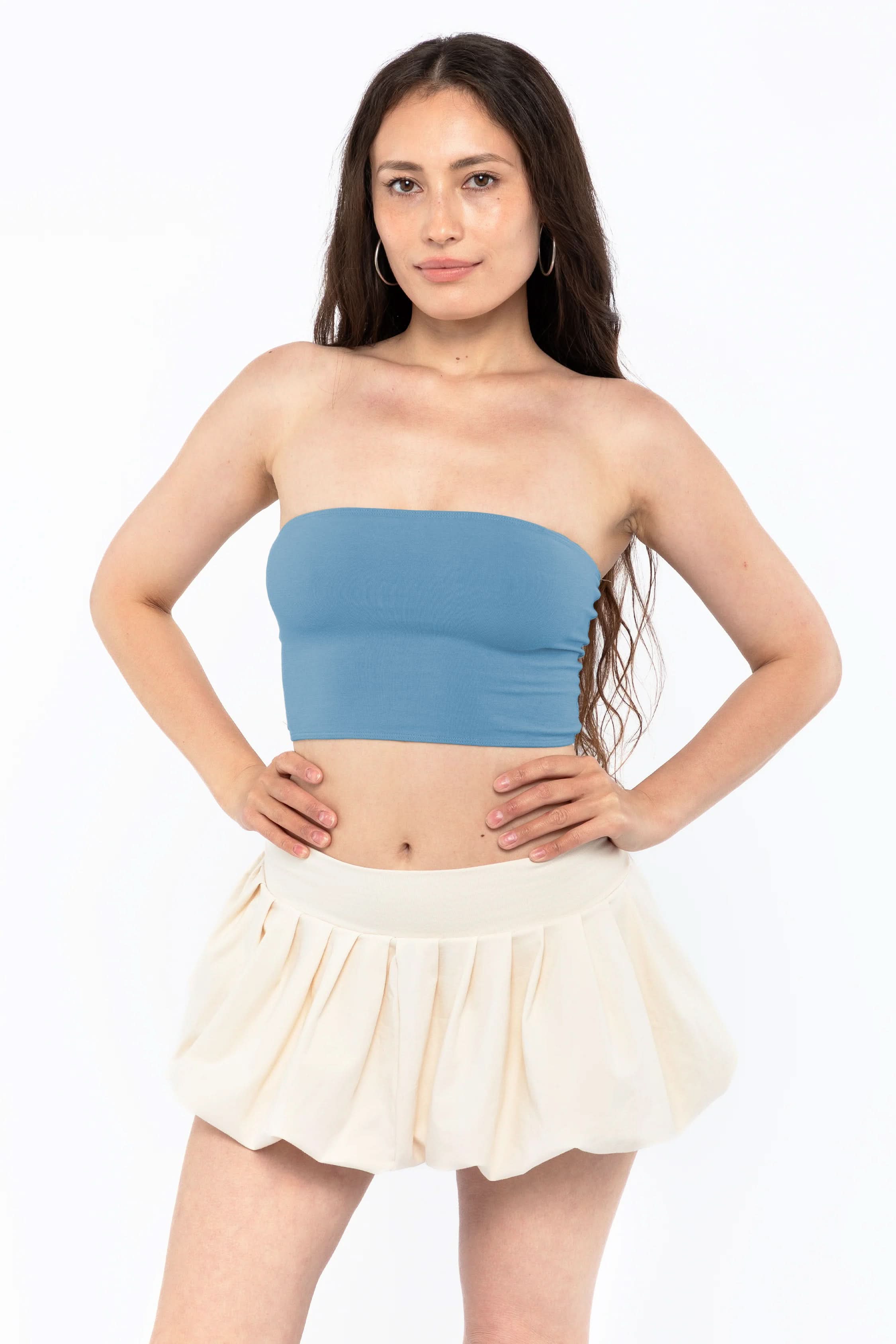 tope information｜tube top 8393 - Cotton Spandex Tube Top – Los Angeles Apparel