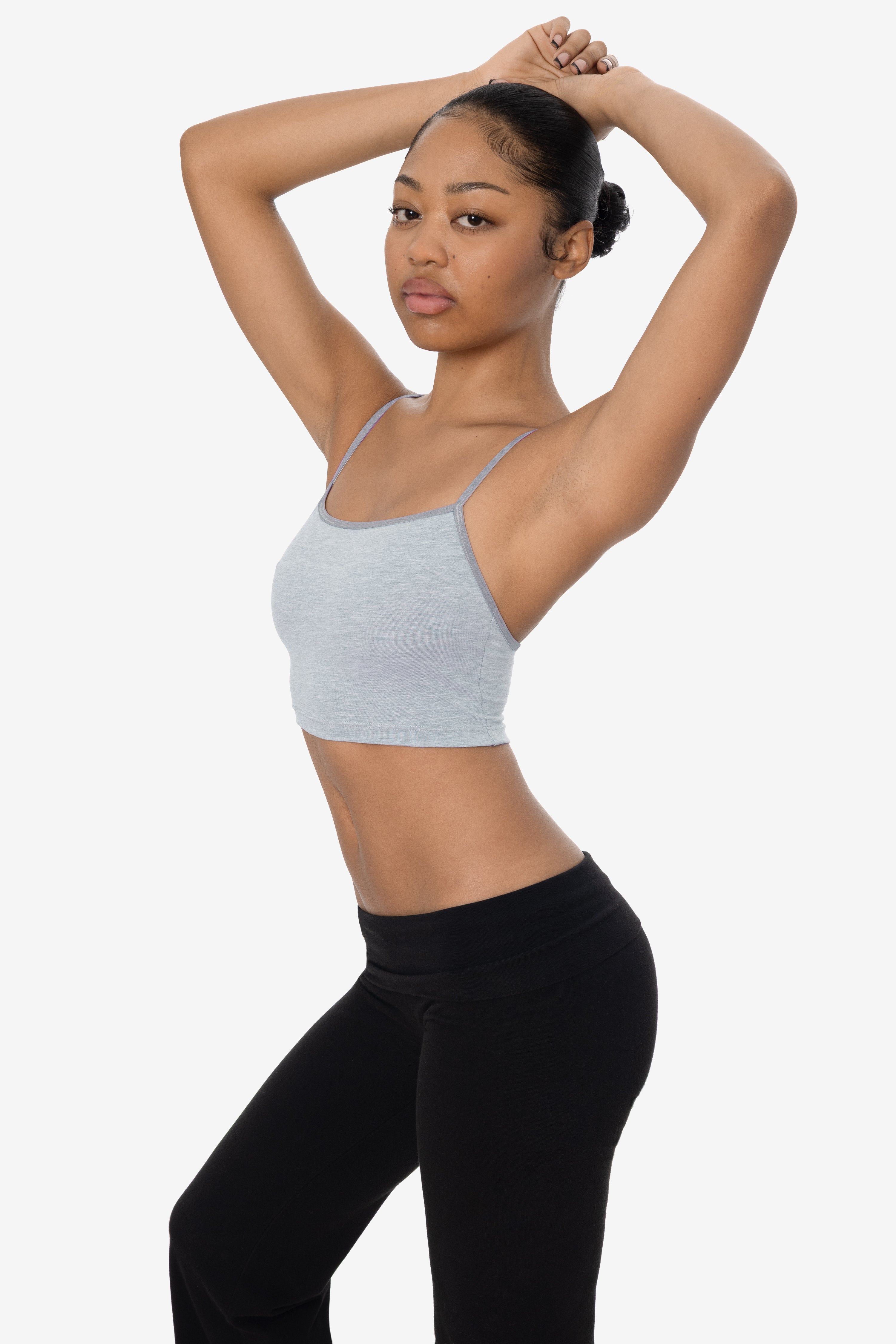 8396 - Spaghetti Crop Top – Los Angeles Apparel