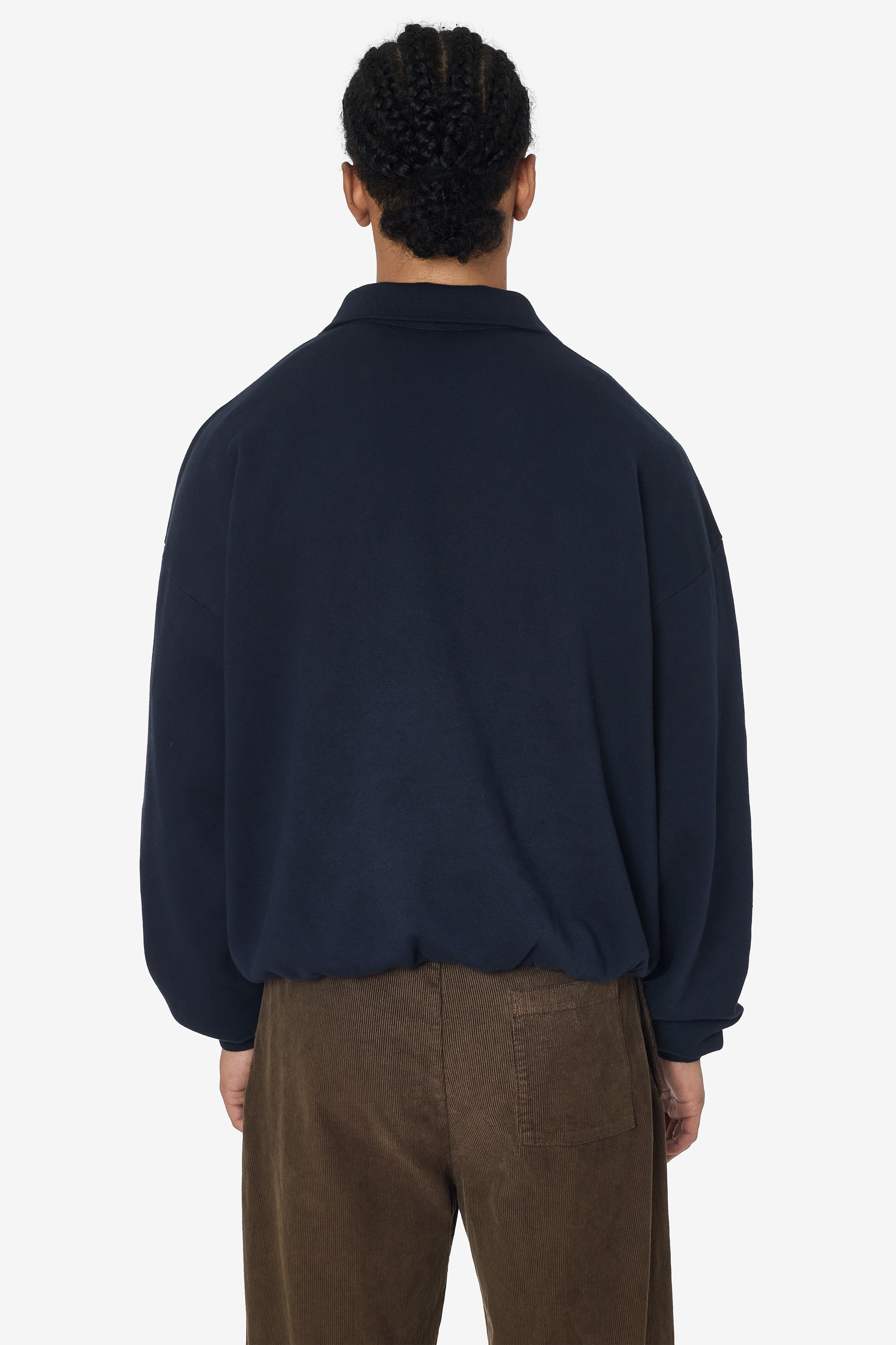 ALP412GD - Alpine Fleece Polo Pullover – Los Angeles Apparel