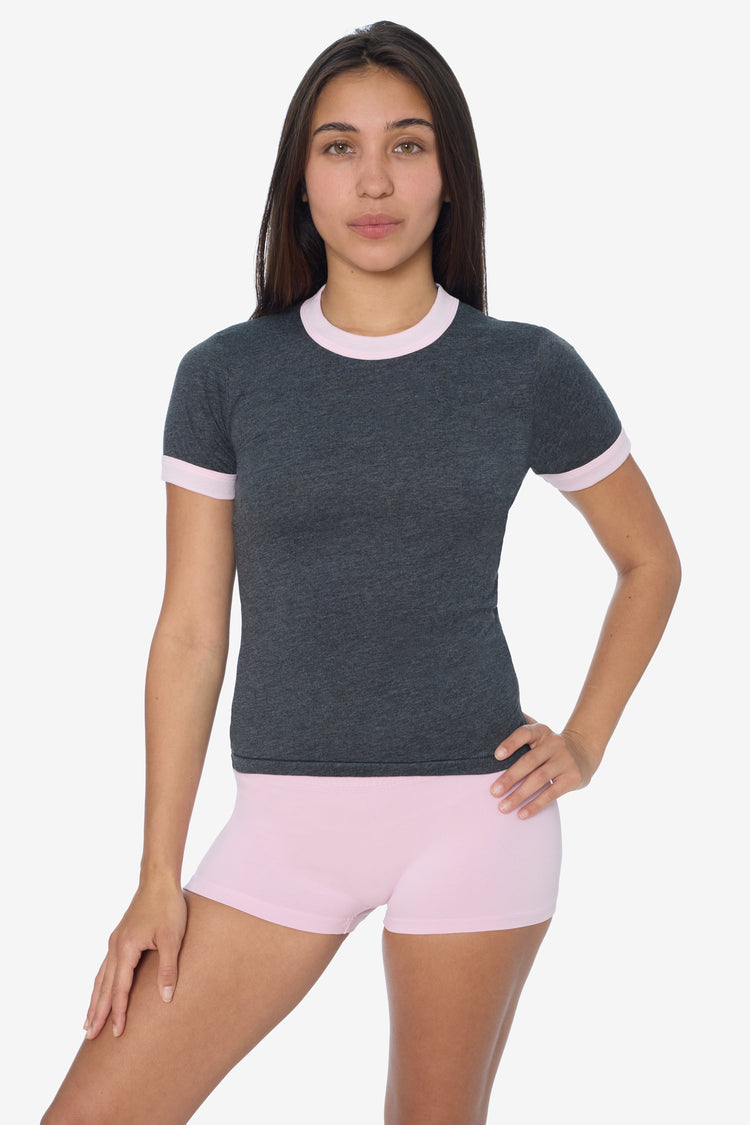 Heather Black/Light Pink [female]