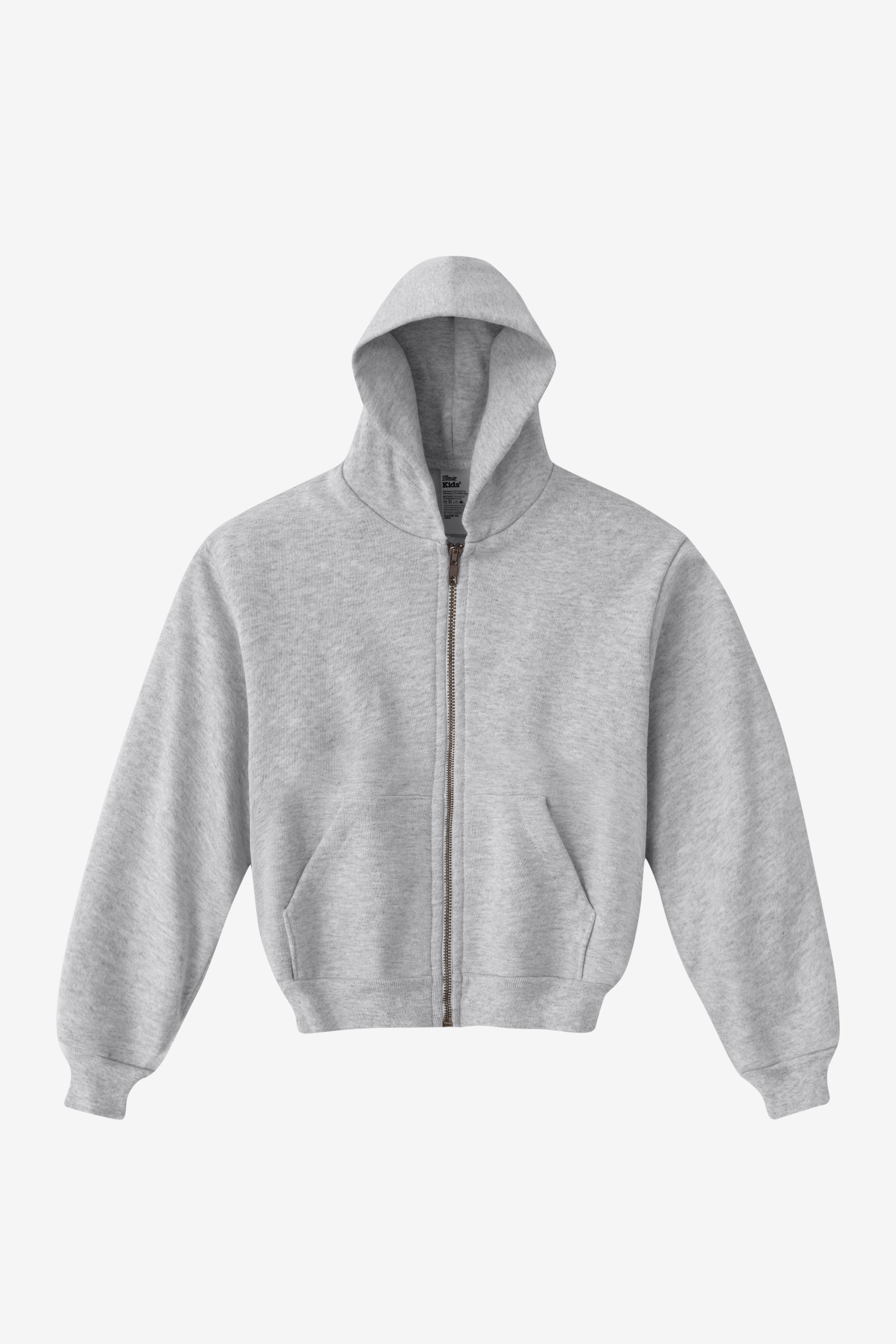 HF-110 - Kids 14oz Heavy Fleece Zip-Up Hoodie – Los Angeles Apparel