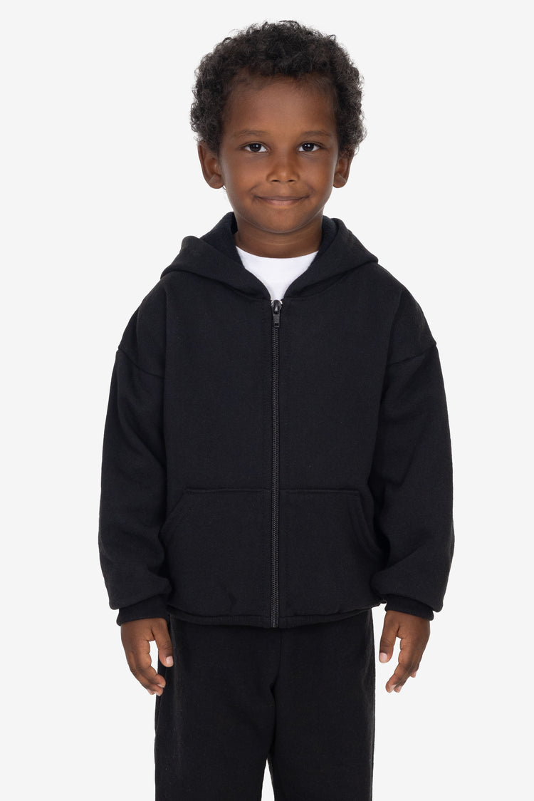 HF-110 - Kids 14oz Heavy Fleece Zip-Up Hoodie