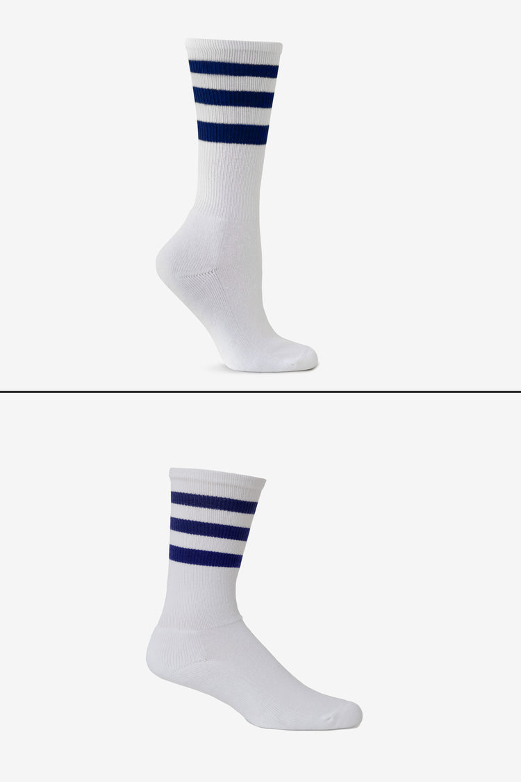 CALFSOCK - Unisex 3-Stripe Calf Sock