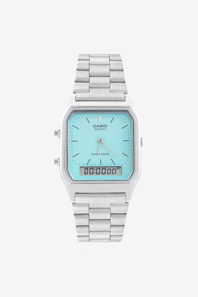 WCHD230A - Vintage Silver Casio Men's Watch
