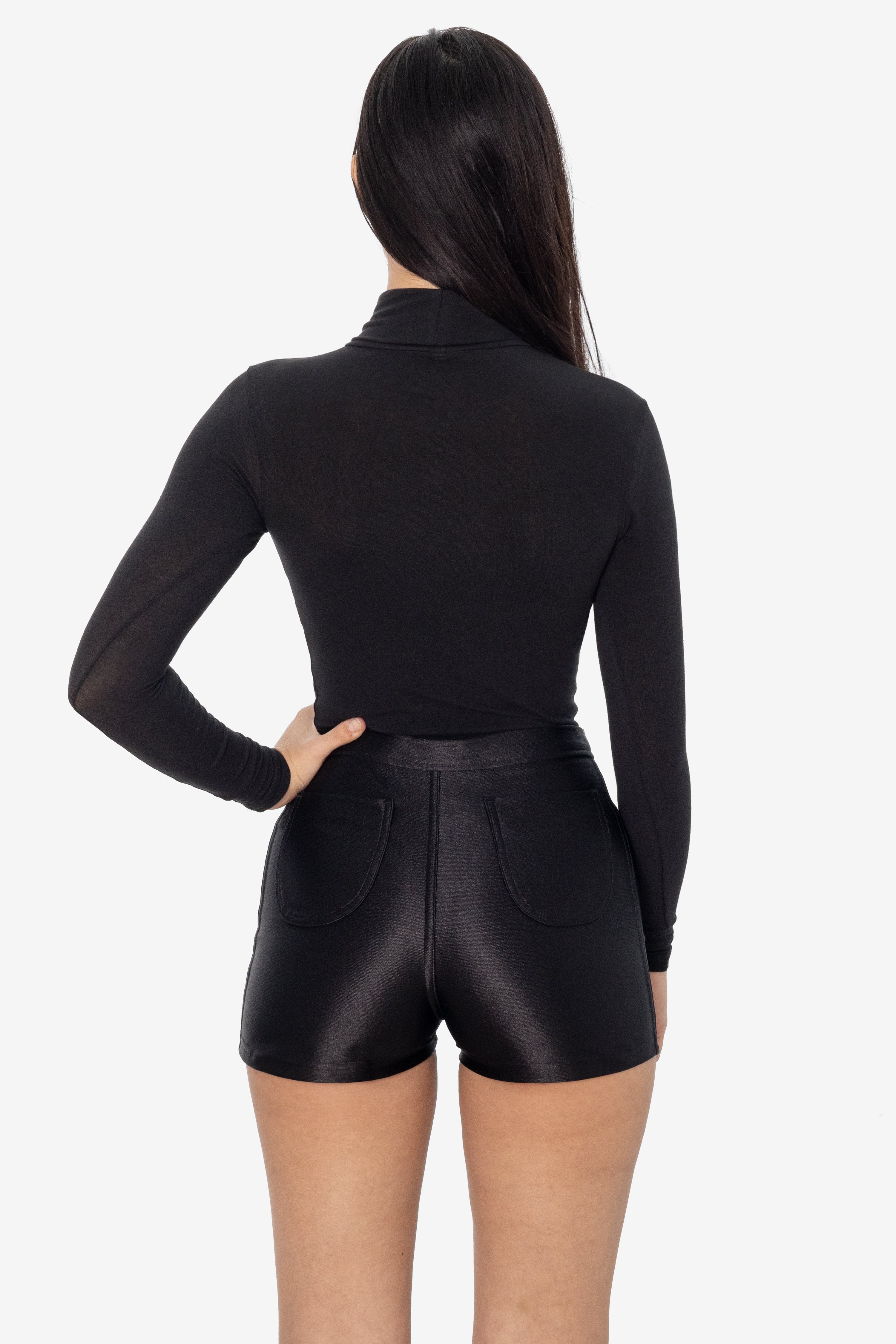 CC306 - Cheesecloth Long Sleeve Turtleneck – Los Angeles Apparel