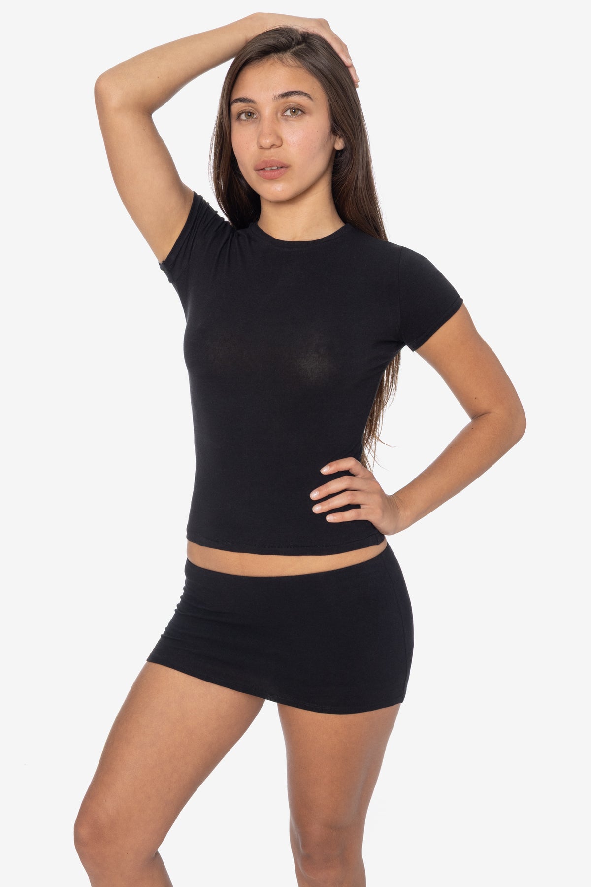 CC3084 - Cheesecloth Mini Skort – Los Angeles Apparel