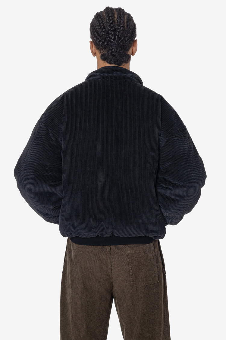 CD410PD - Corduroy Puffy Zip Up Jacket