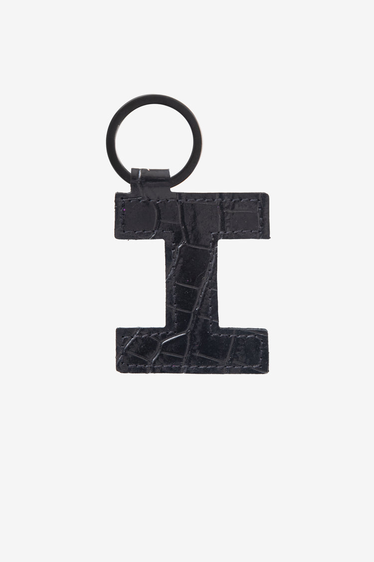 RLH520 - Leather Alphabet Keychain