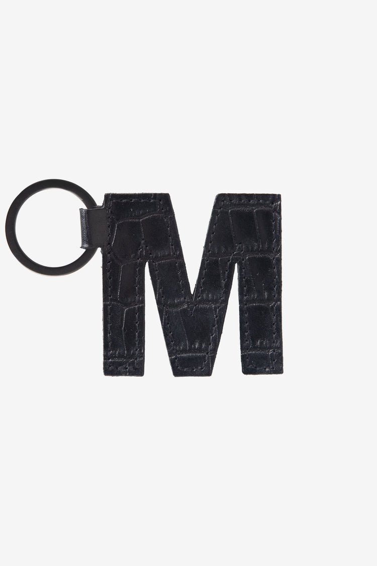 RLH520 - Leather Alphabet Keychain