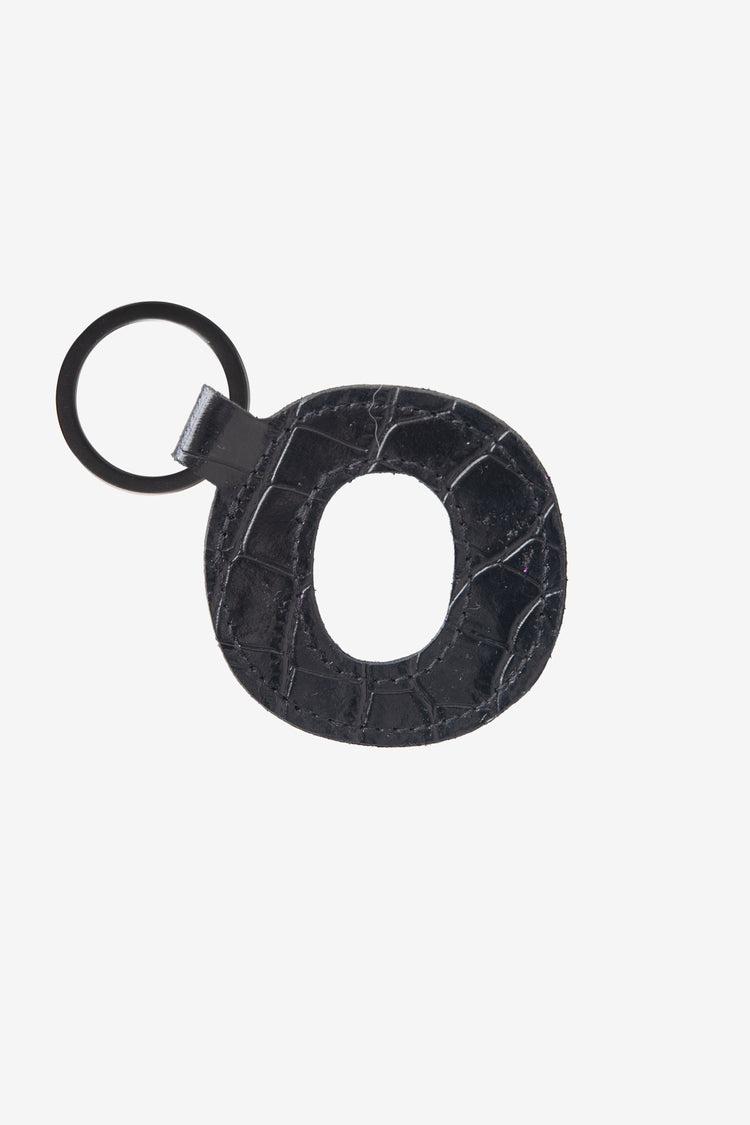 RLH520 - Leather Alphabet Keychain
