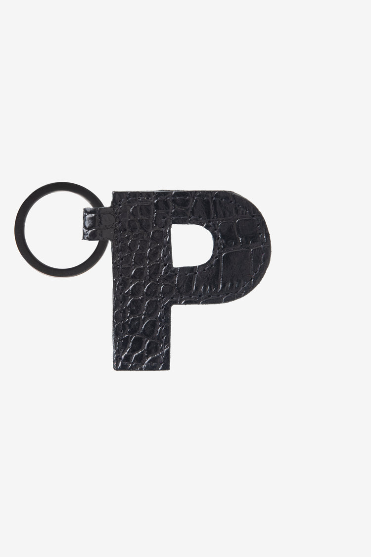 RLH520 - Leather Alphabet Keychain