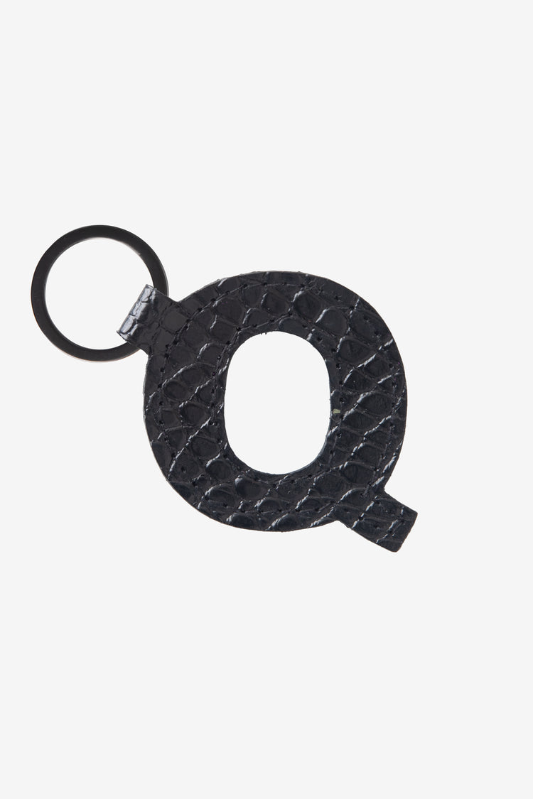 RLH520 - Leather Alphabet Keychain