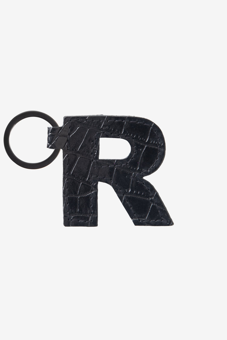 RLH520 - Leather Alphabet Keychain