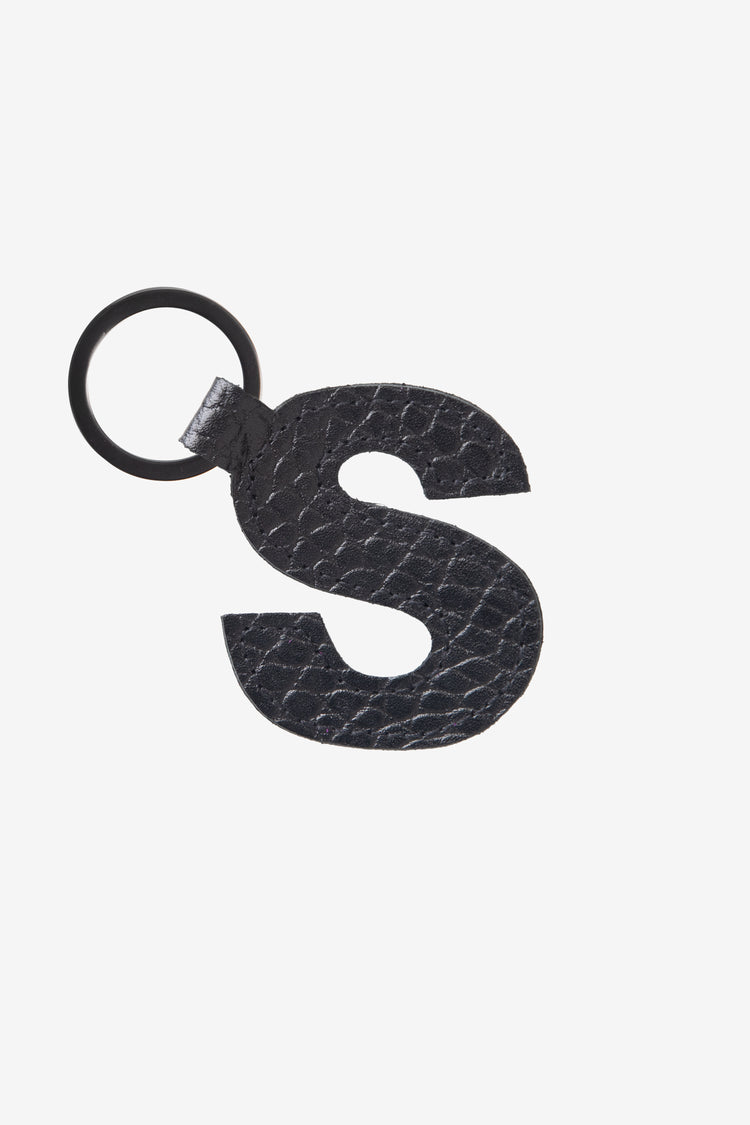 RLH520 - Leather Alphabet Keychain