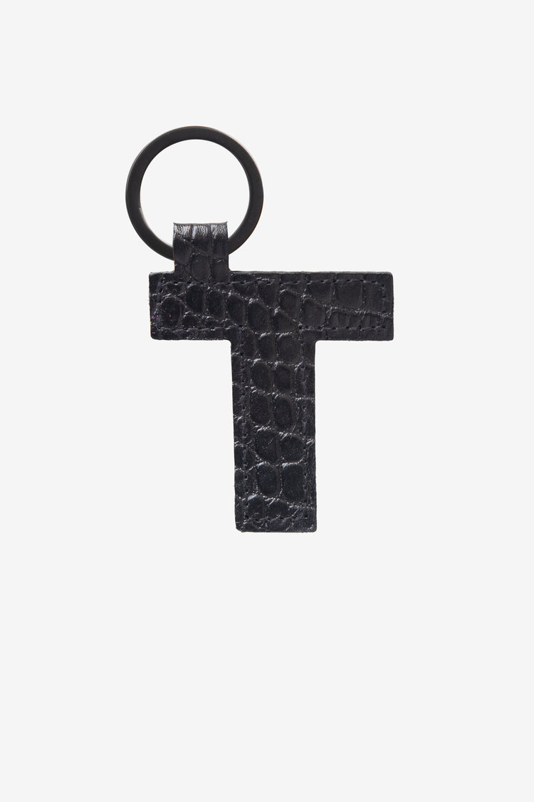 RLH520 - Leather Alphabet Keychain