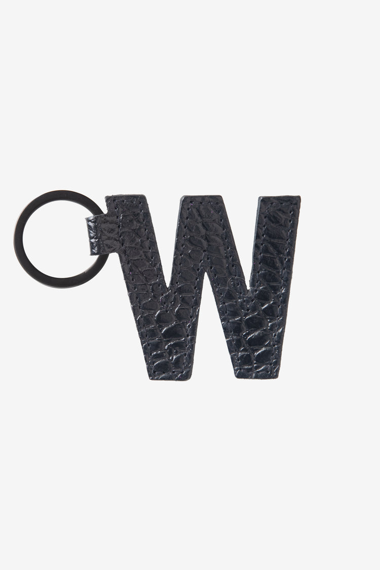 RLH520 - Leather Alphabet Keychain