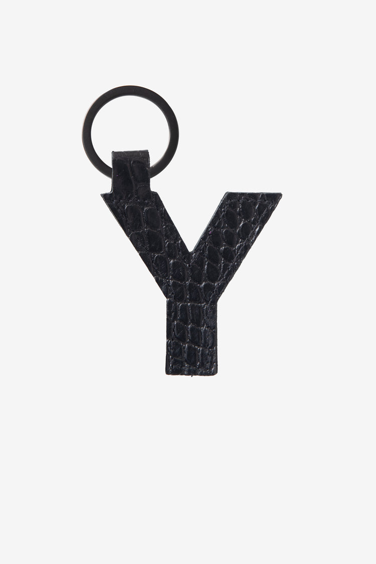 RLH520 - Leather Alphabet Keychain