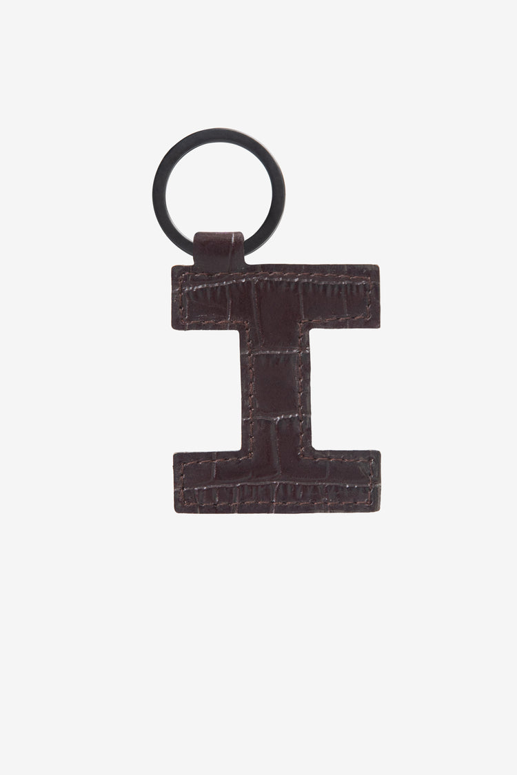 RLH520 - Leather Alphabet Keychain