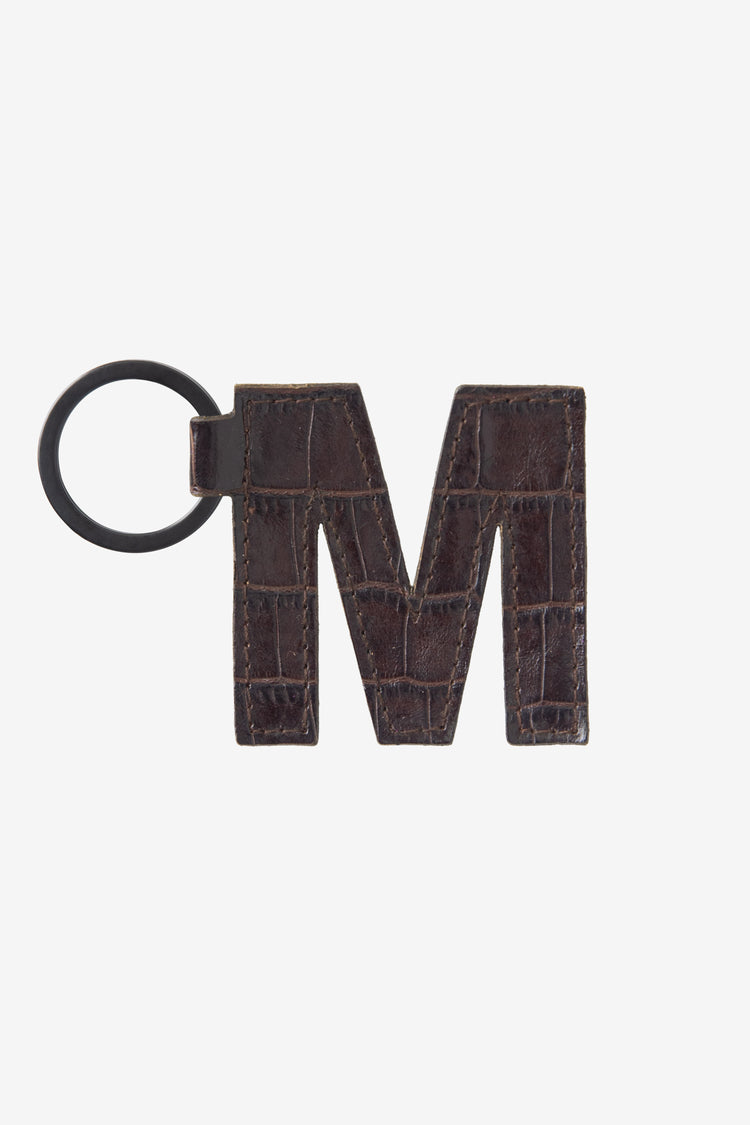 RLH520 - Leather Alphabet Keychain