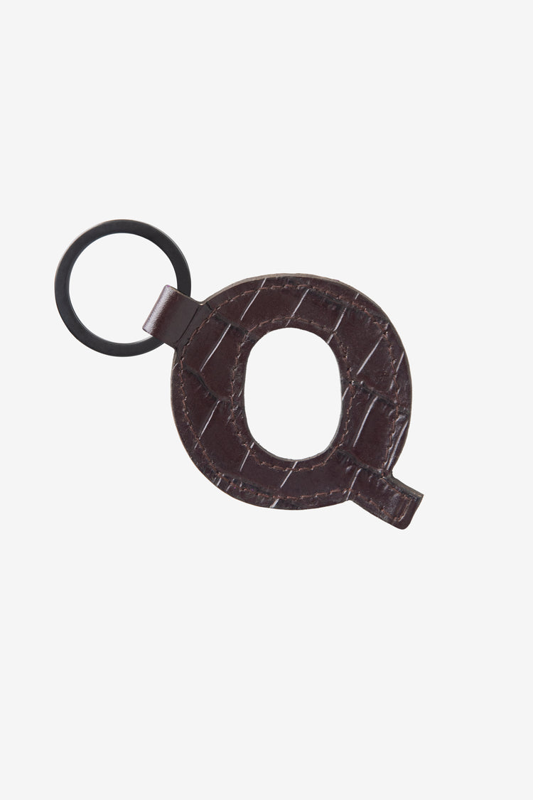 RLH520 - Leather Alphabet Keychain