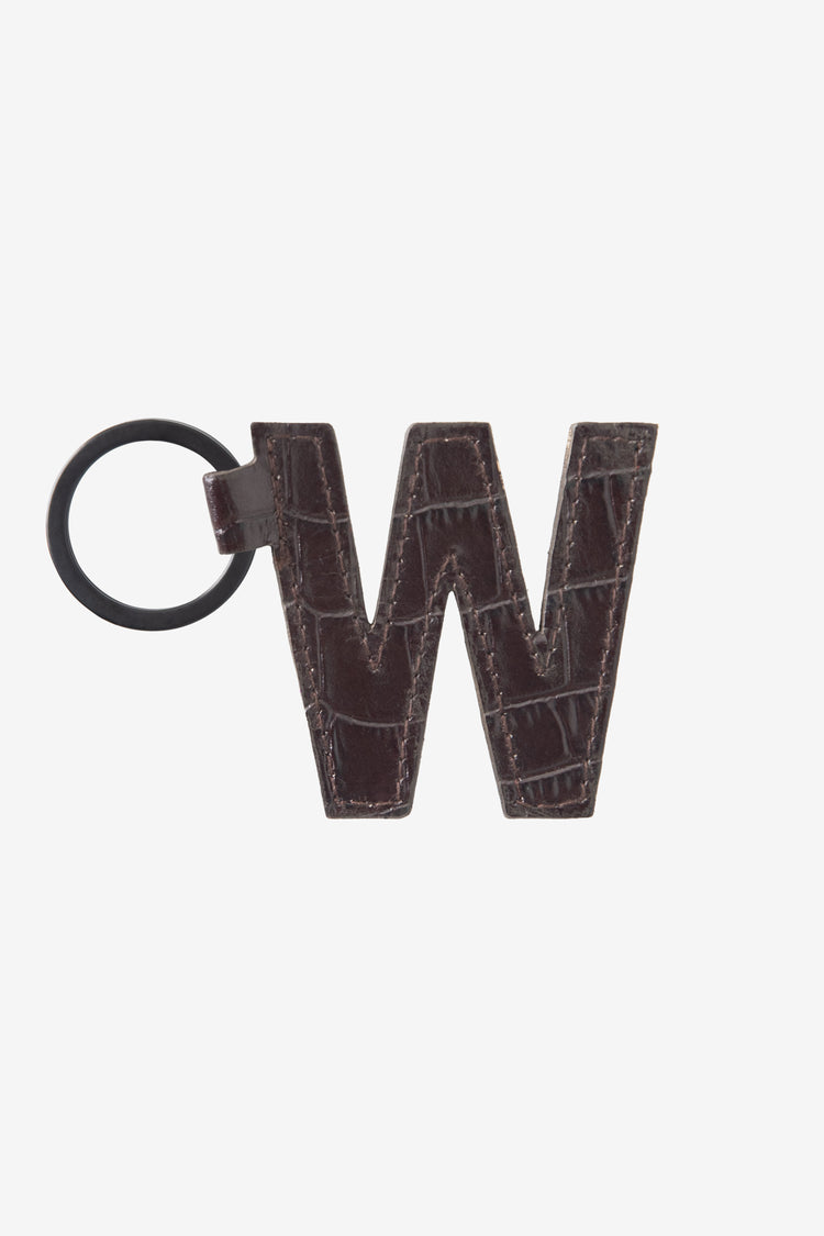 RLH520 - Leather Alphabet Keychain