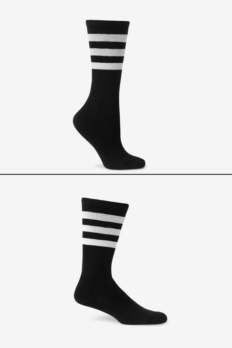 CALFSOCK - Unisex 3-Stripe Calf Sock