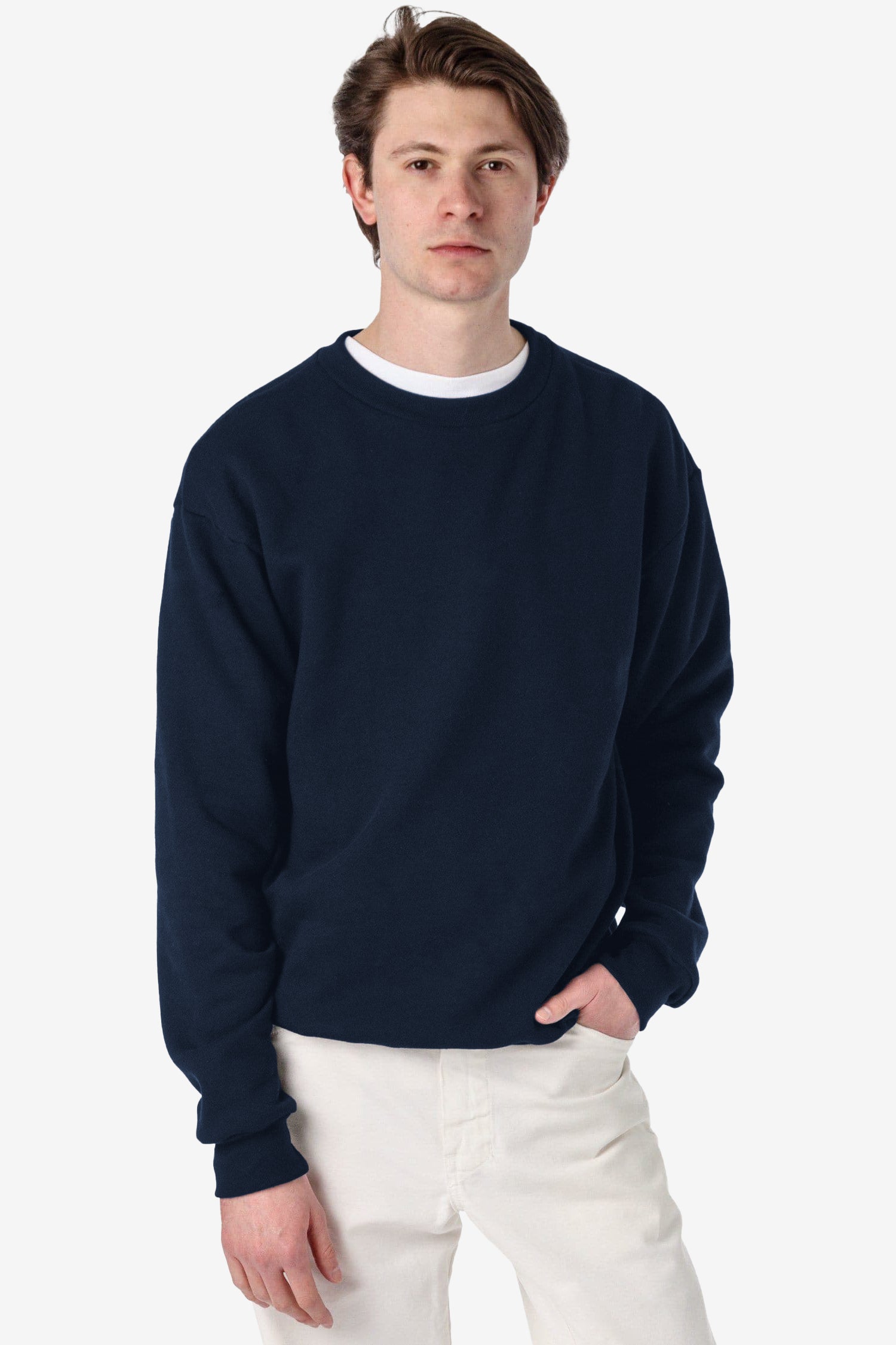 F96 Unisex - Flex Fleece Dropped Shoulder Crewneck – Los Angeles
