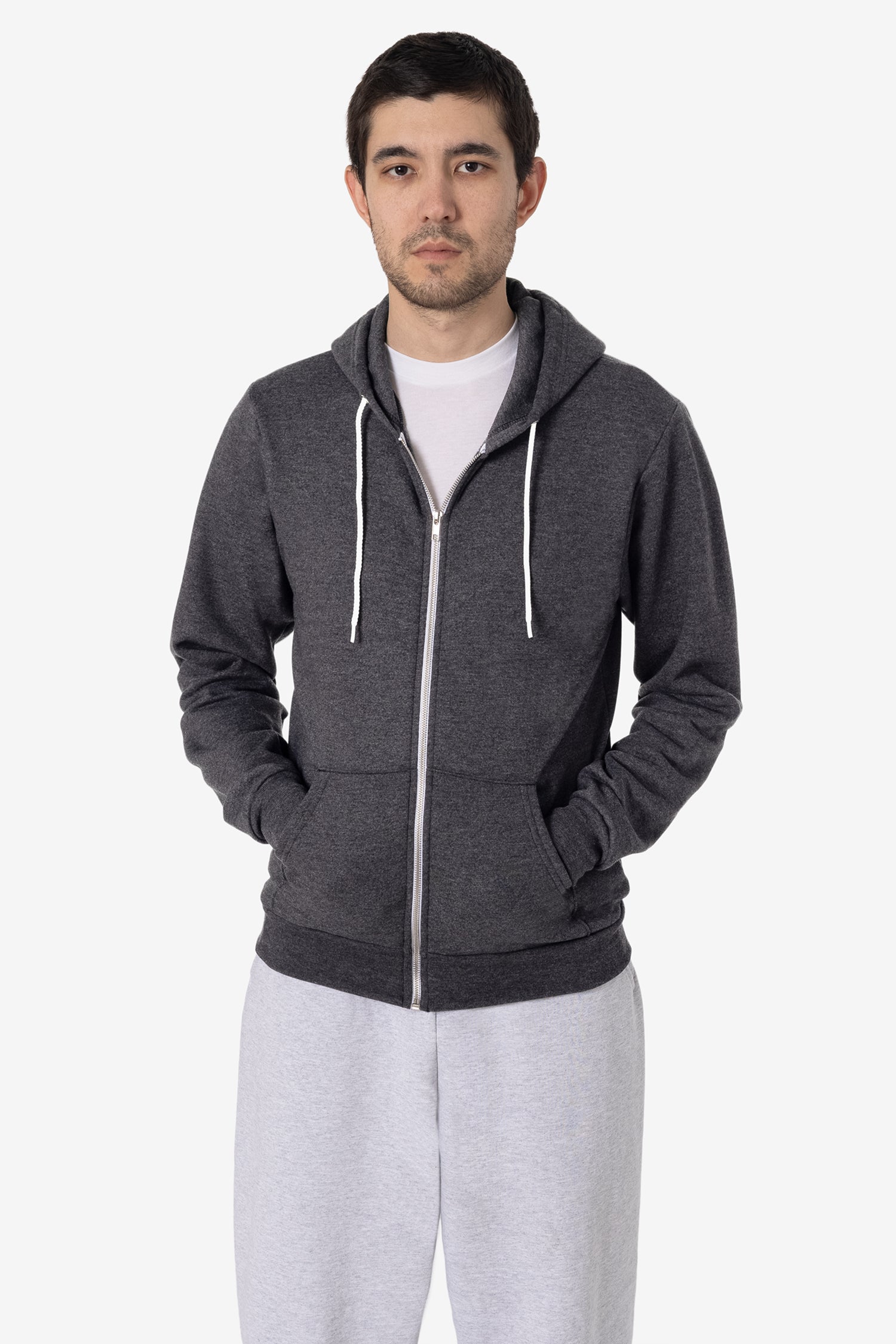 F97 Flex Fleece Zip Up Hoodie – Los Angeles Apparel
