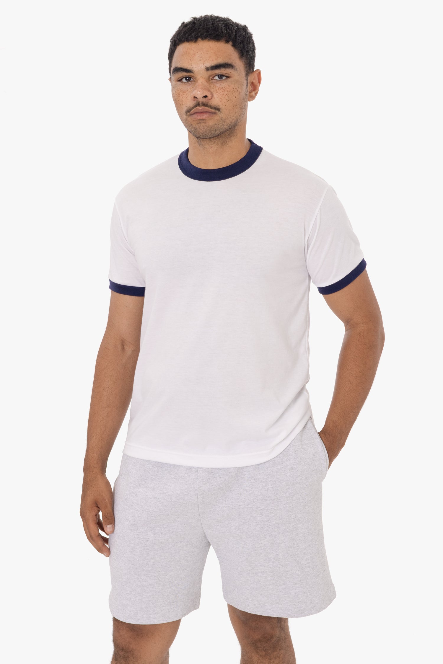 White/Navy