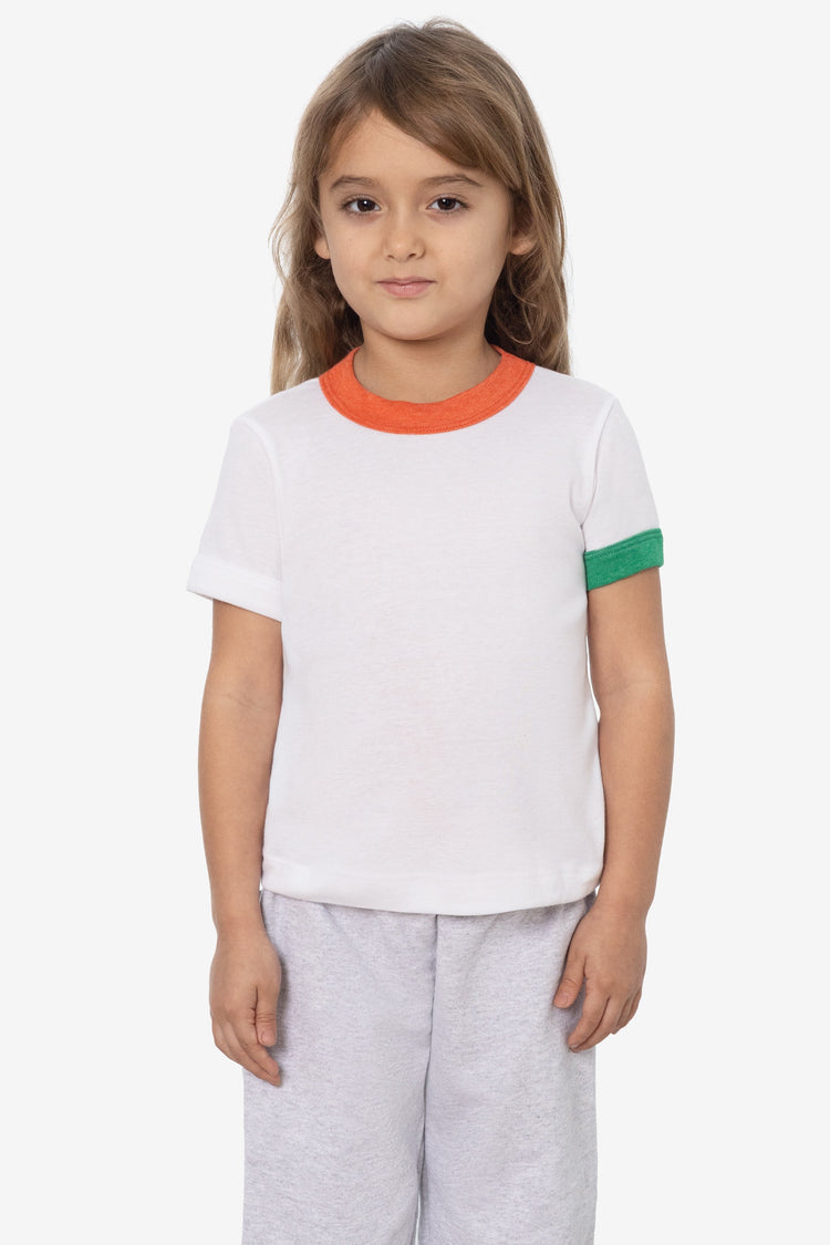 FFR101 - Kids 50/50 Rib Ringer T
