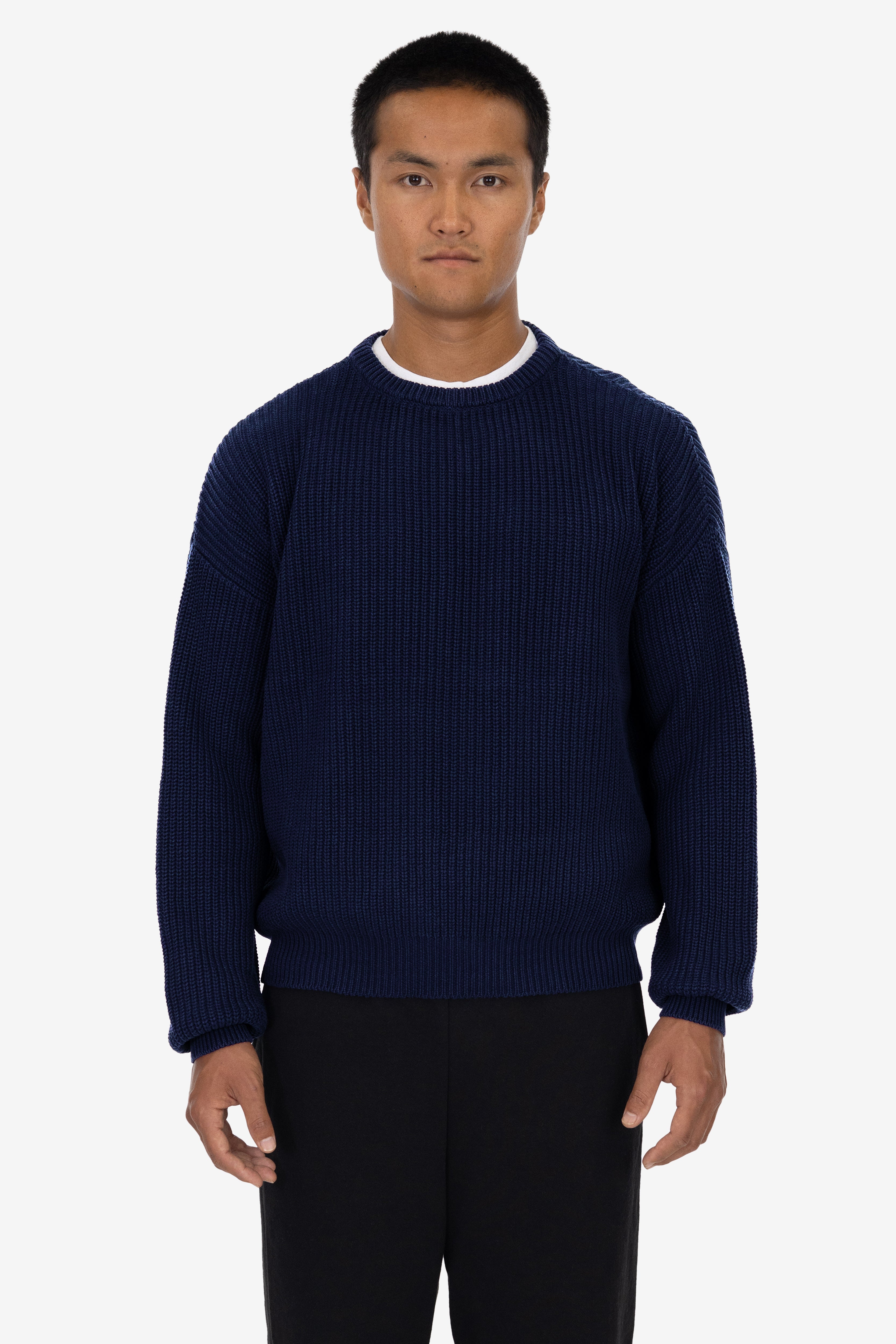 American apparel cropped shops fisherman sweater