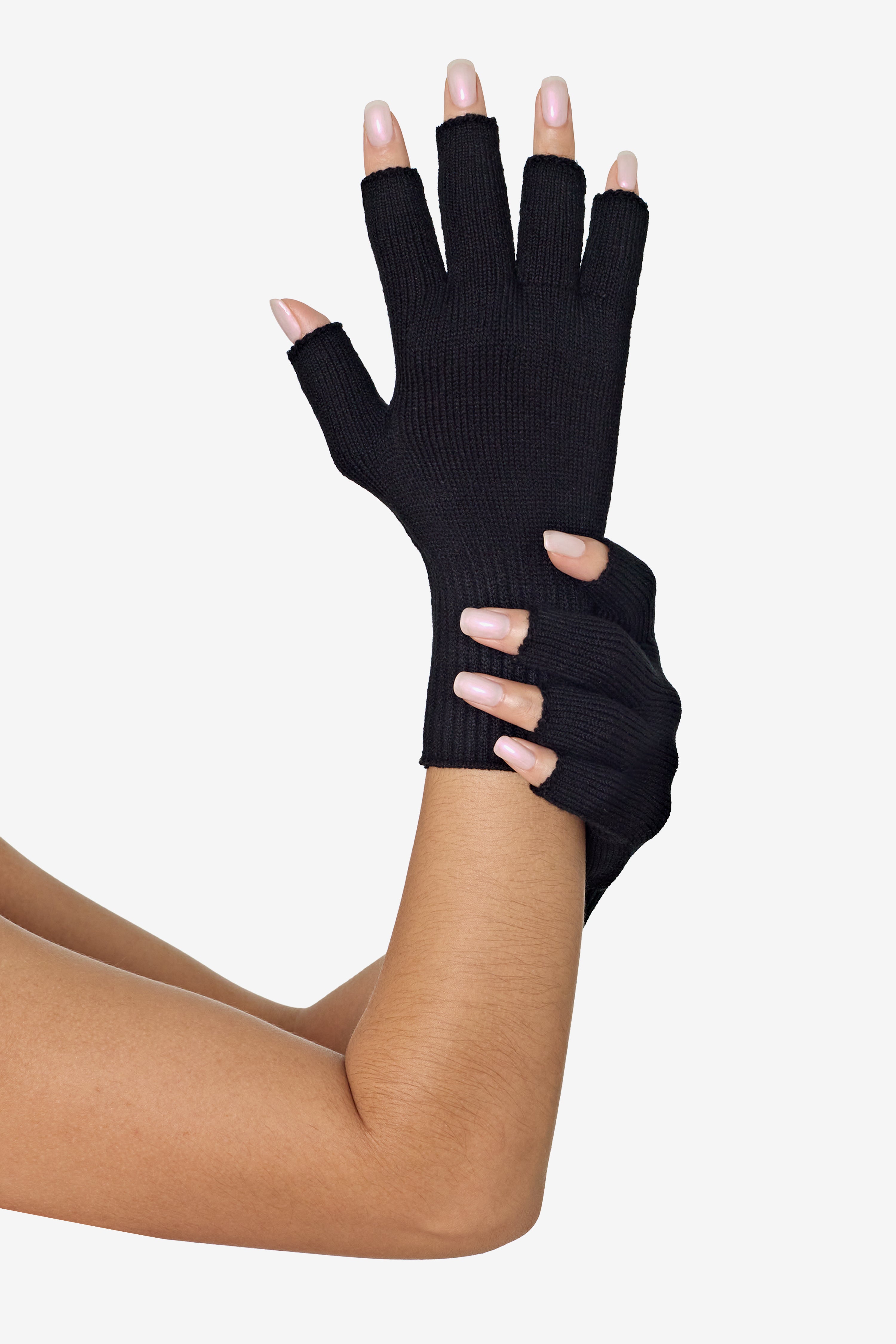 GLOVE03 - Unisex Acrylic Fingerless Gloves – Los Angeles Apparel