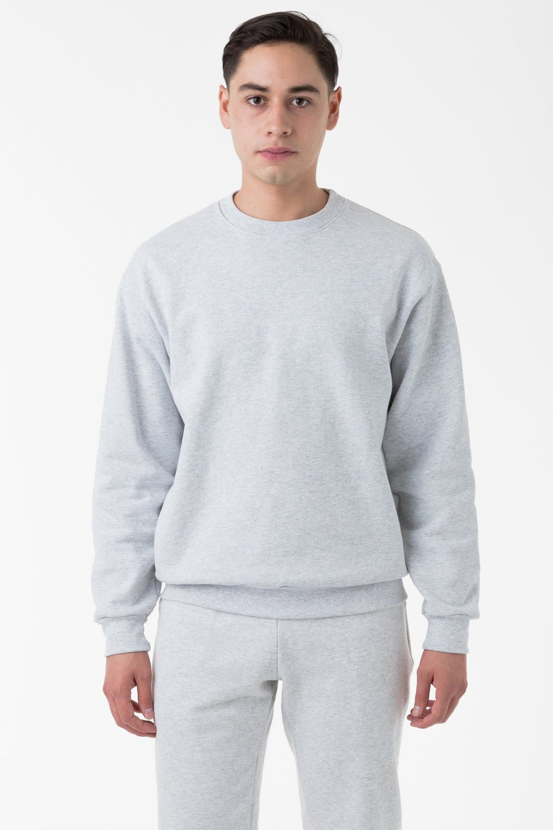 HF07 - Heavy Fleece Crewneck Sweatshirt (Piece Dye) – Los Angeles Apparel