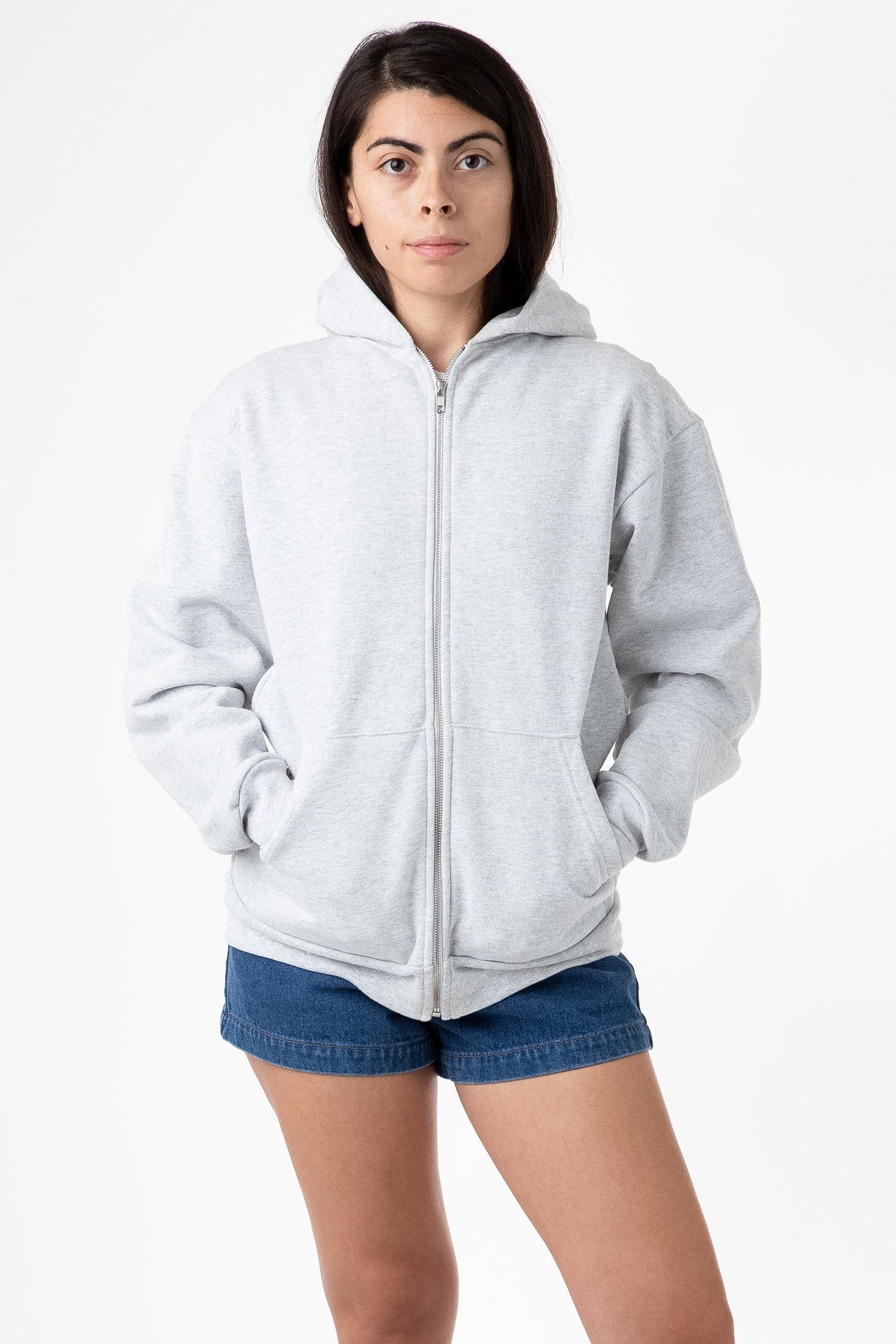 Heavy Fleece Zip Hoodie
