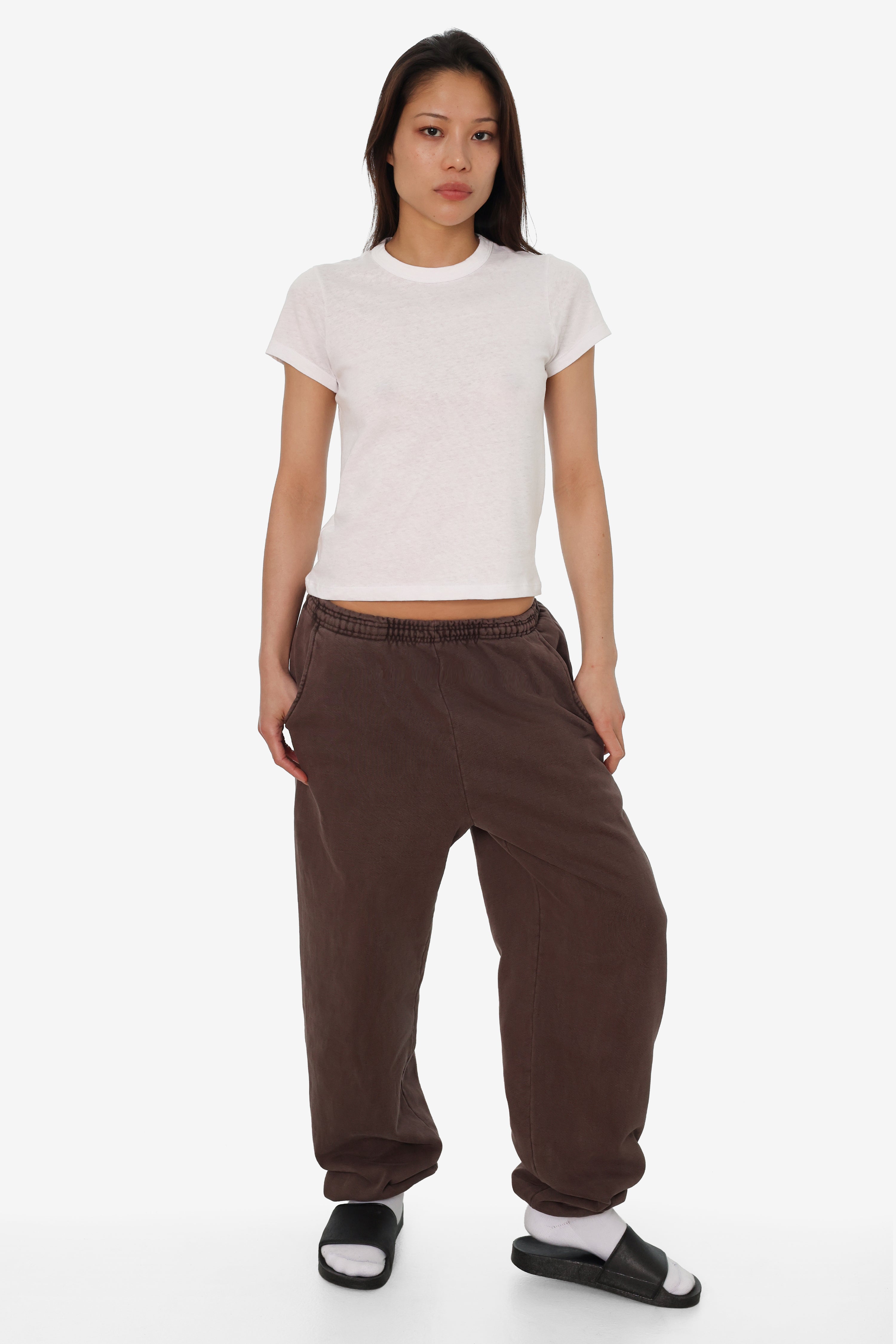 HF04 - Heavy Fleece Sweatpants (Garment Dye) – Los Angeles Apparel