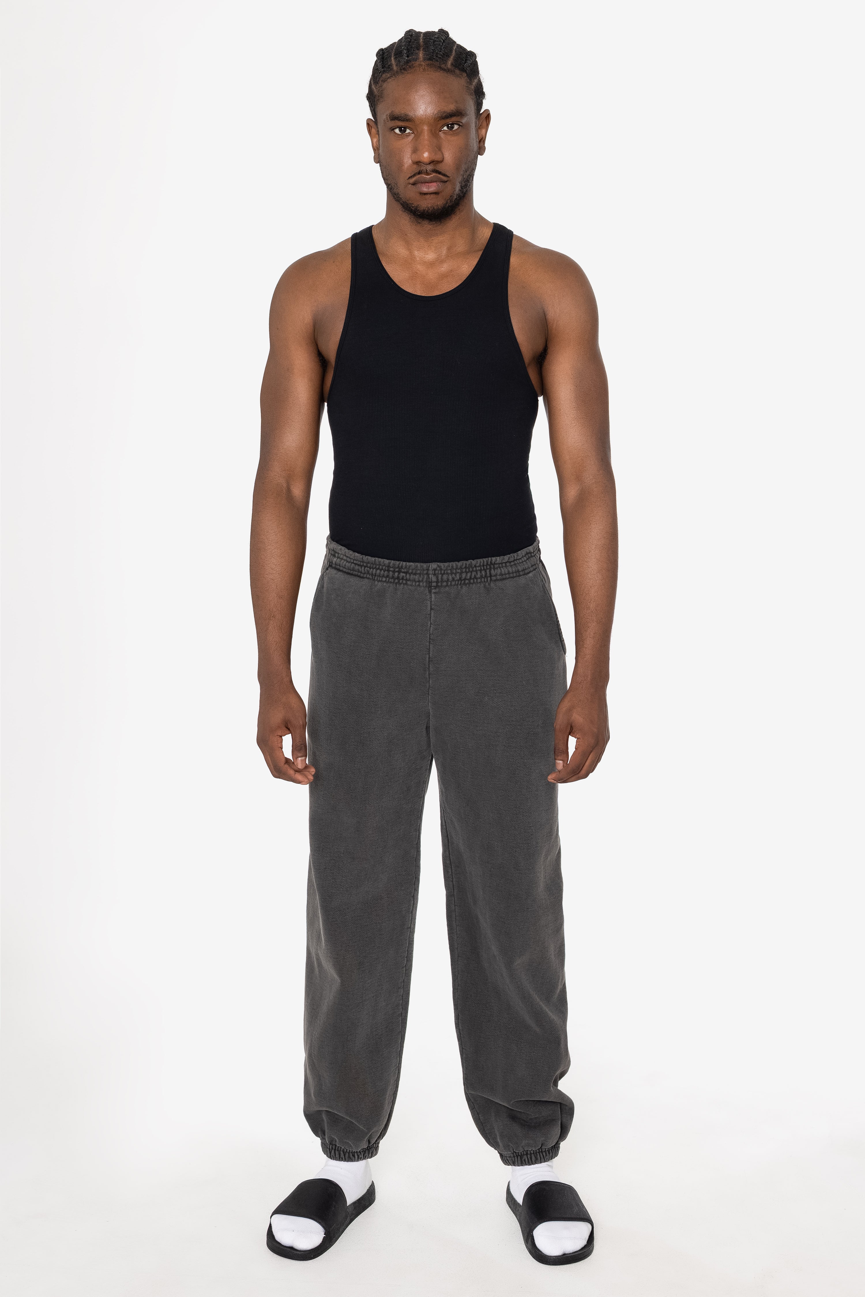 HF04 - Heavy Fleece Sweatpants (Garment Dye) – Los Angeles Apparel