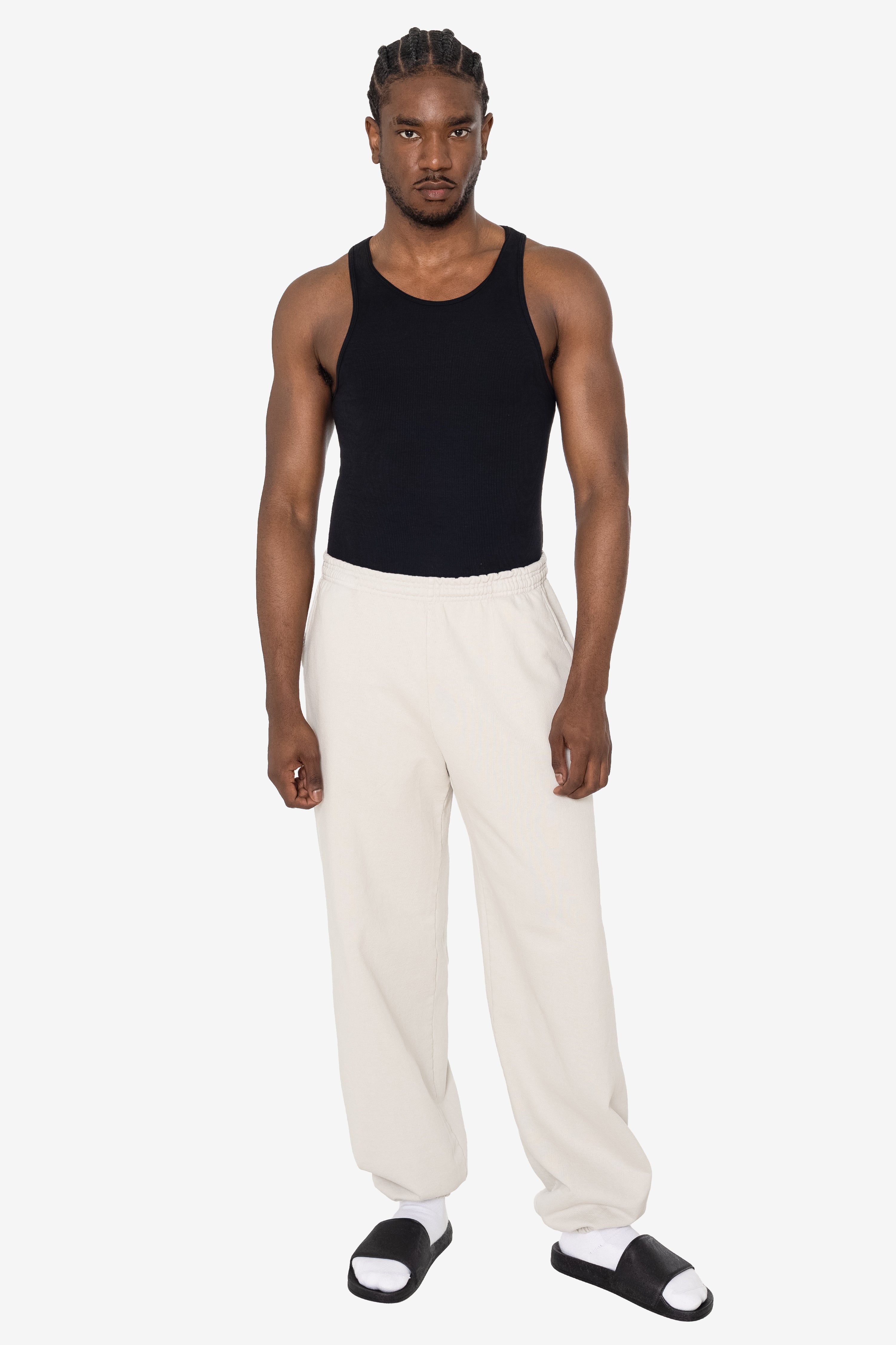 HF04 - Heavy Fleece Sweatpants (Garment Dye) – Los Angeles Apparel