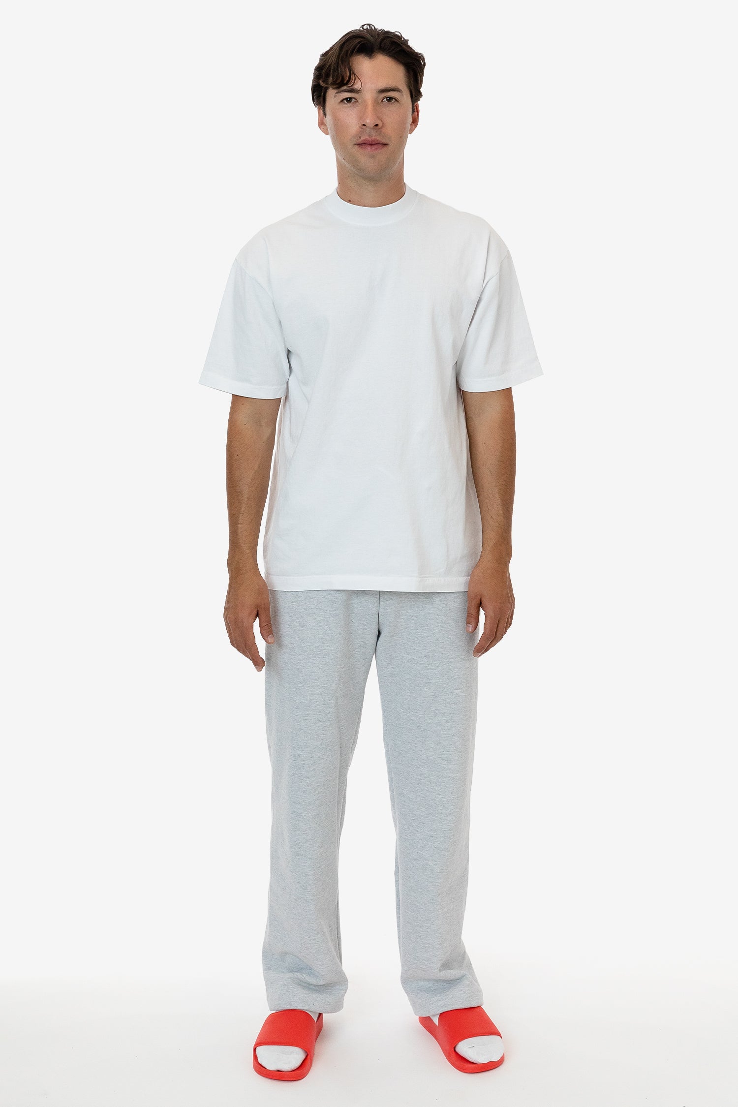 HF05 - Heavy Fleece Wide Leg Sweatpants (Piece Dye)