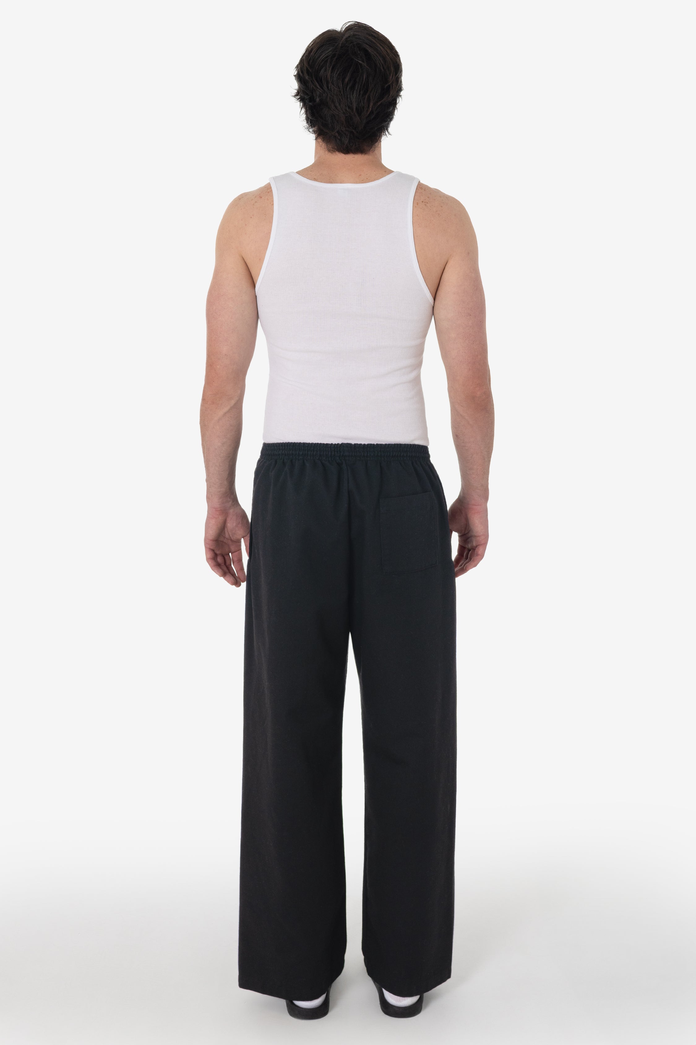 HF05 - Heavy Fleece Wide Leg Sweatpants (Piece Dye)