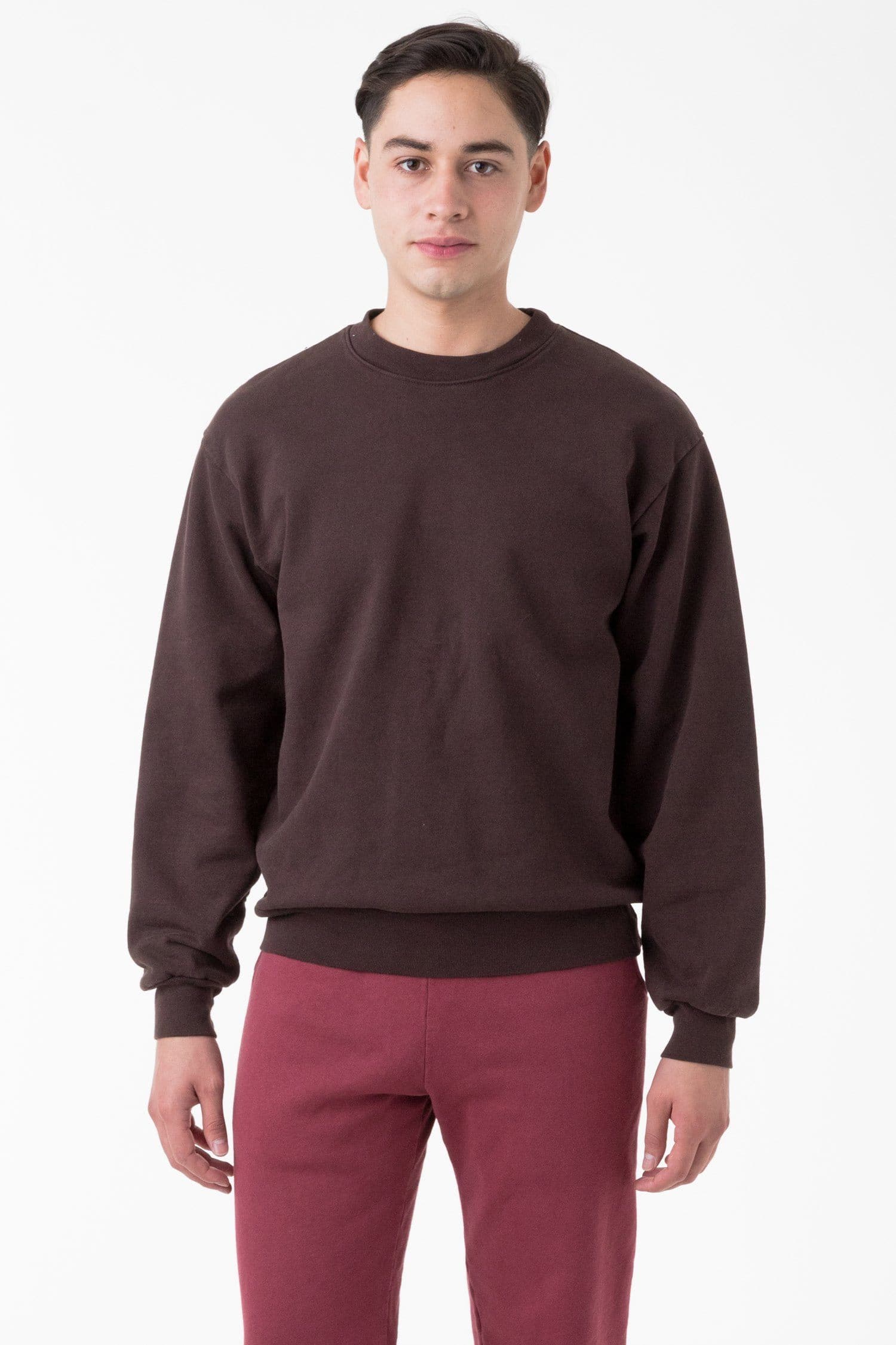 Los Angeles Apparel - HF-07 Heavy Fleece Pullover Crewneck Sweatshirt – Sky  Sportswear
