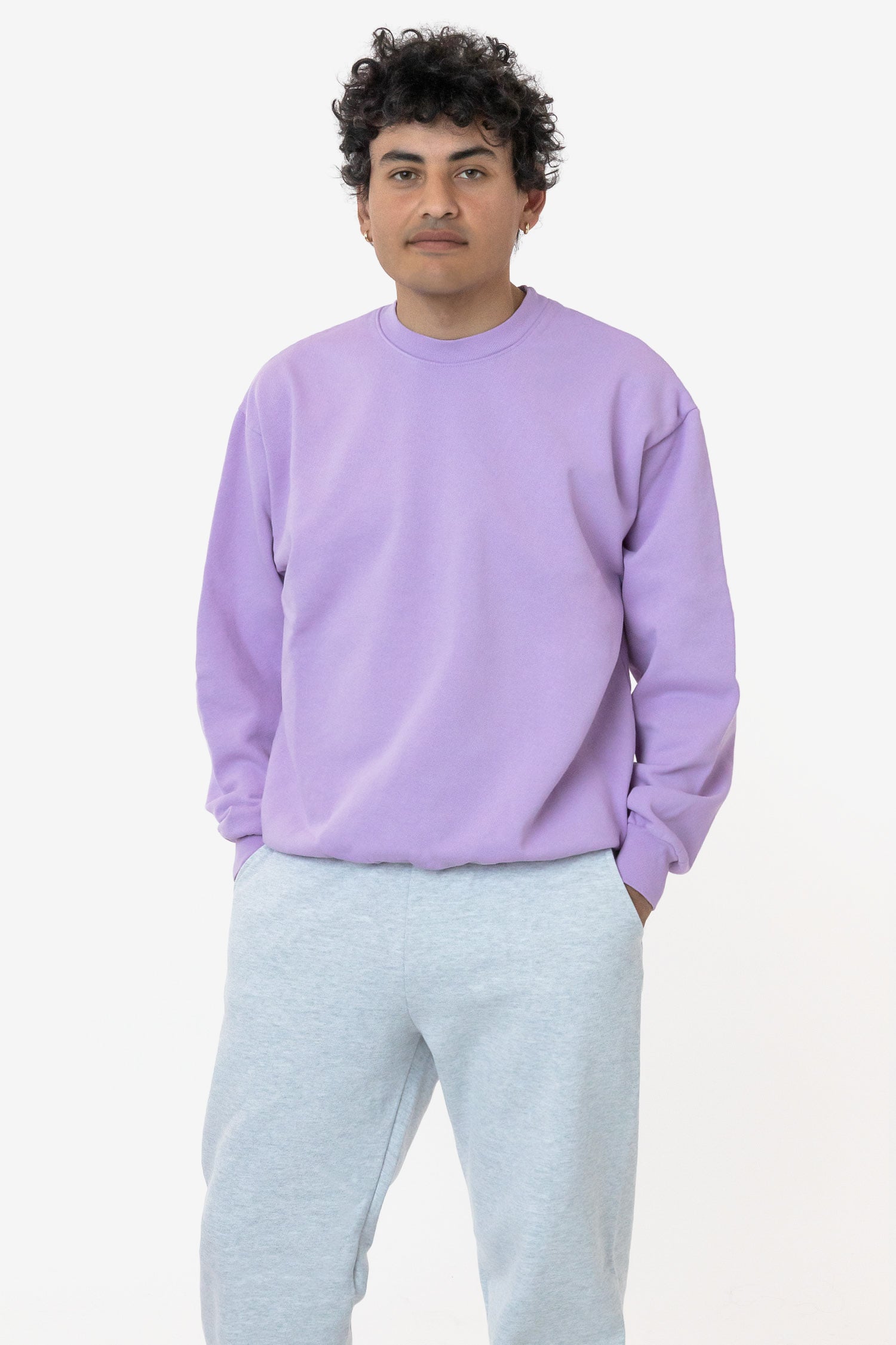 HF07 - Heavy Fleece Crewneck Sweatshirt (Garment Dye) – Los