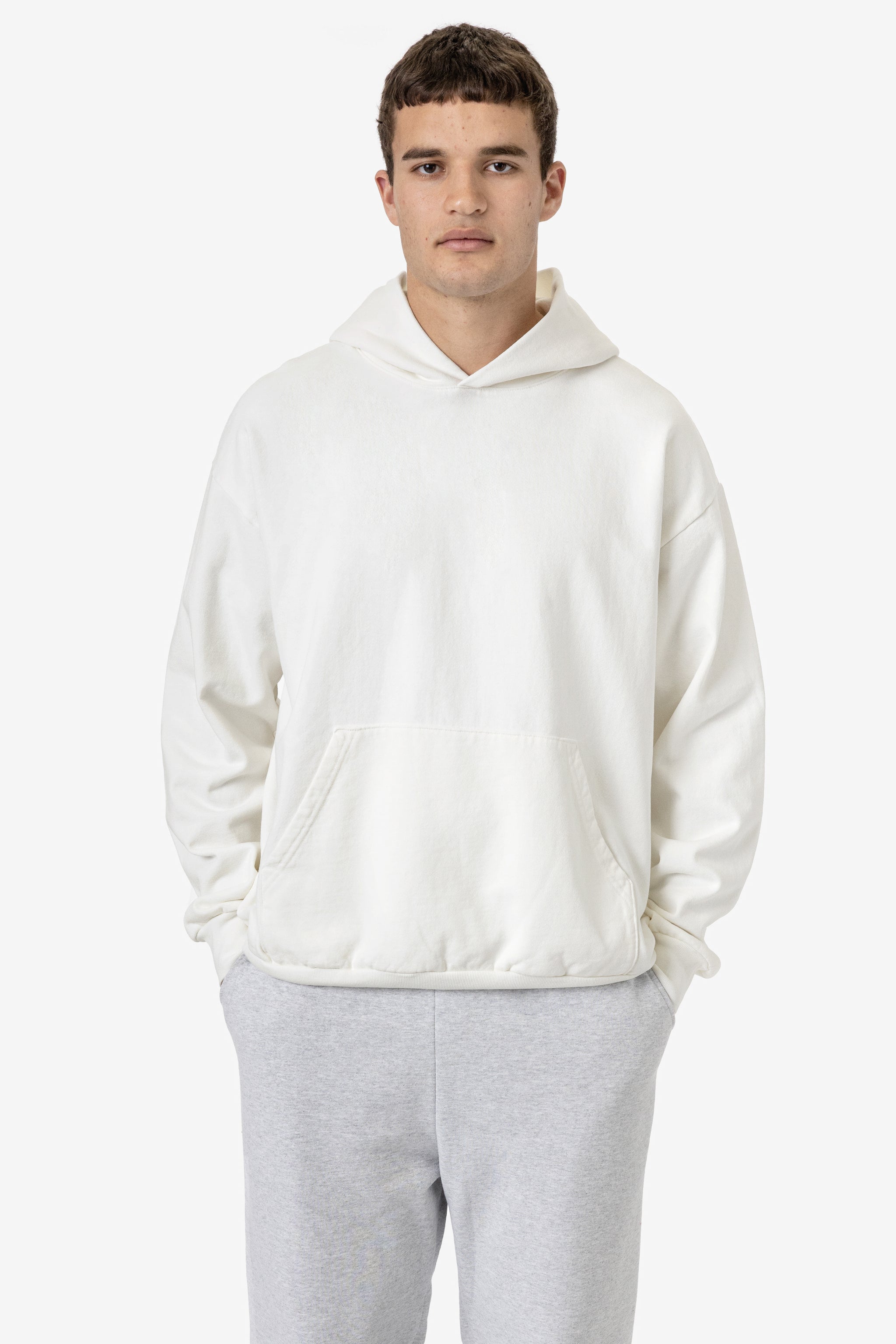 HF09 - Heavy Fleece Hoodie (Garment Dye) – Los Angeles Apparel