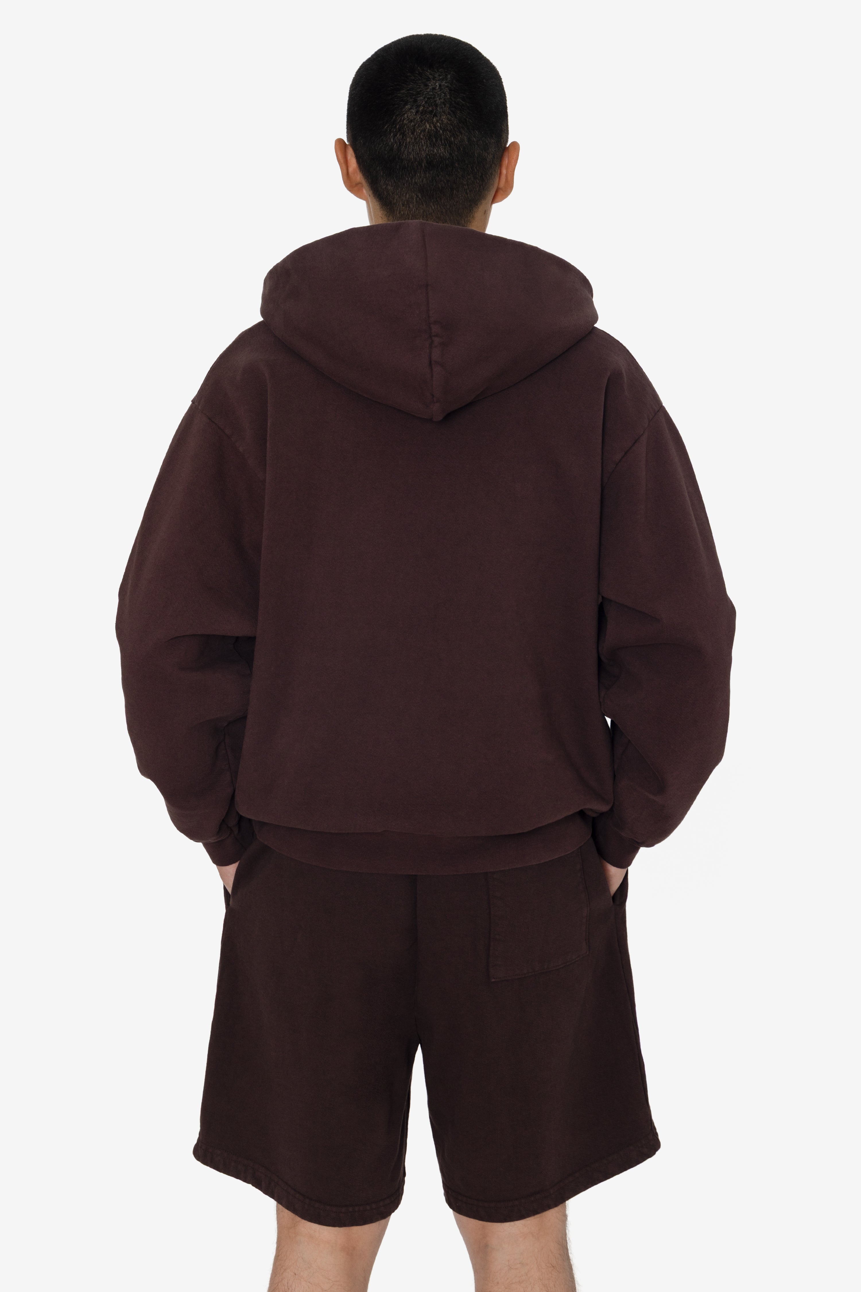 HF10 - Heavy Fleece Zip-Up Hoodie (Garment Dye) – Los Angeles Apparel