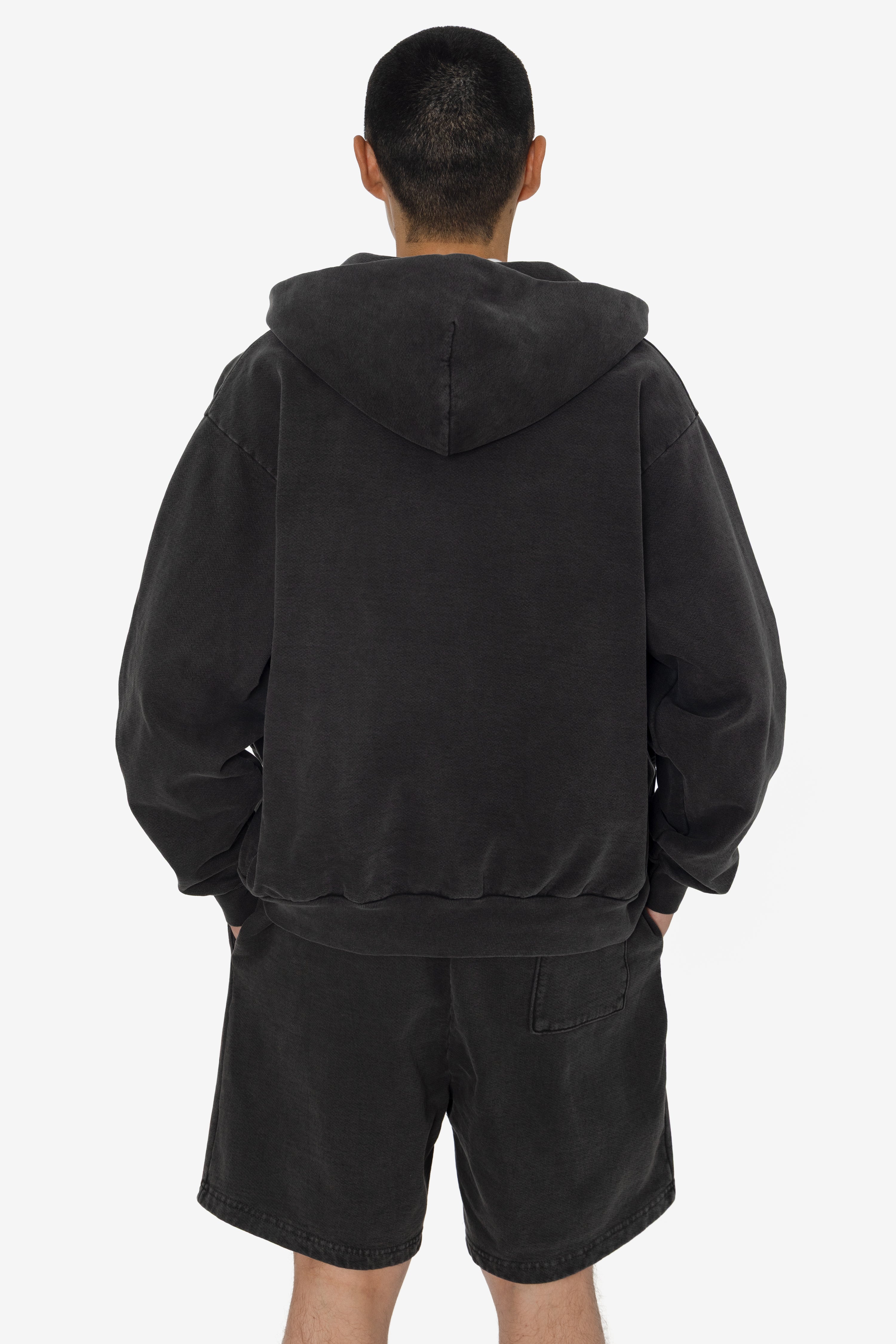 HF10 - Heavy Fleece Zip-Up Hoodie (Garment Dye) – Los Angeles Apparel