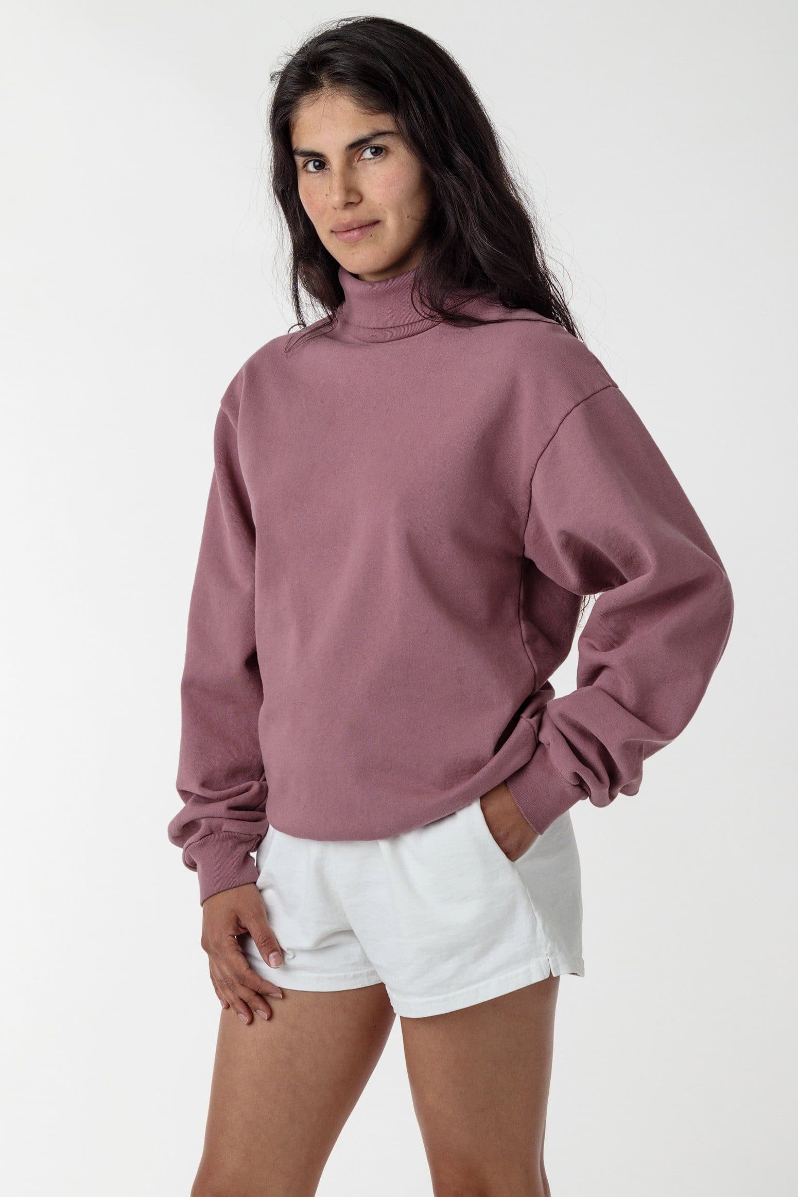 HF13 - Heavy Fleece Turtleneck (Garment Dye)