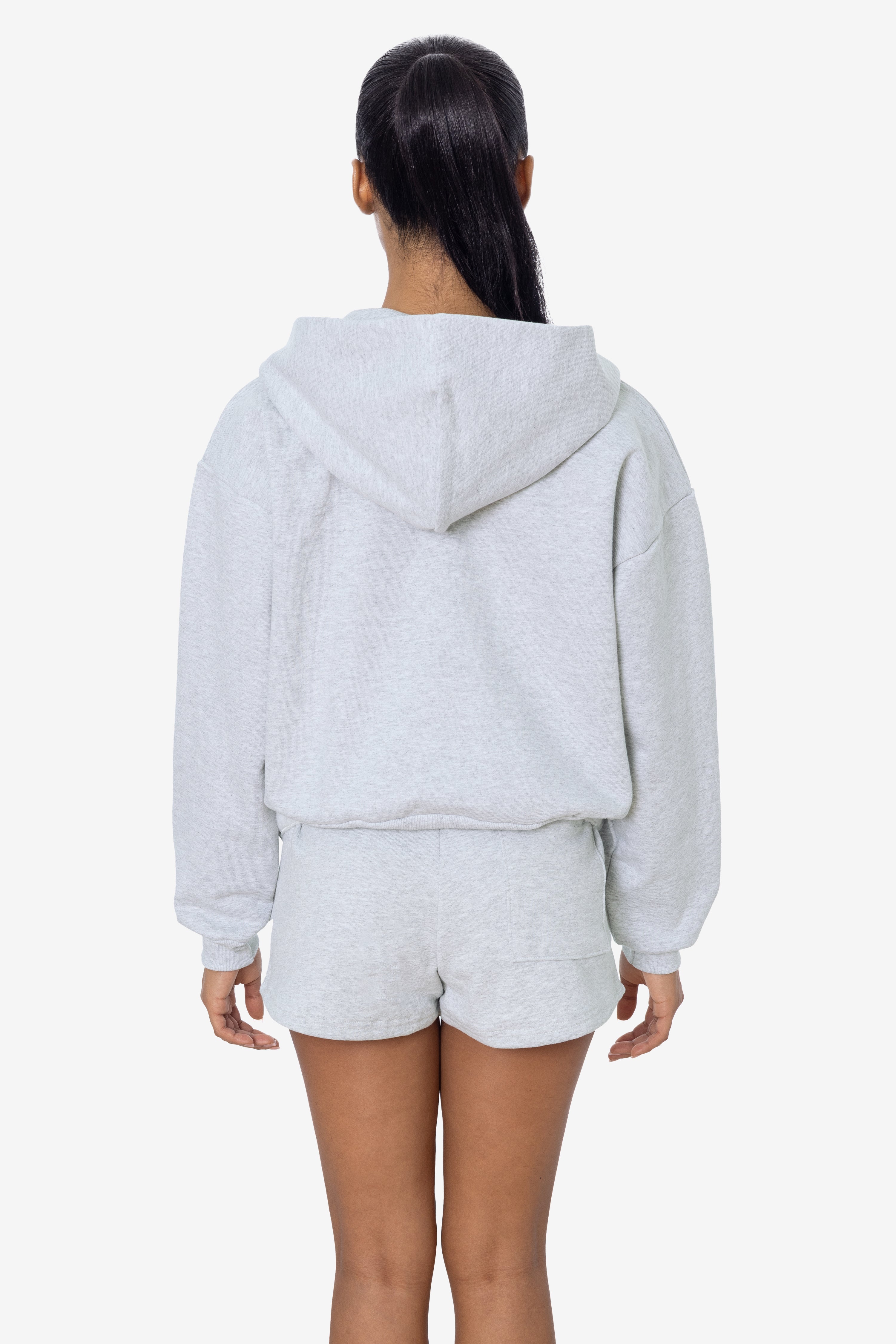 HF16 - Heavy Fleece Cropped Zip-Up Hoodie (Garment Dye) – Los